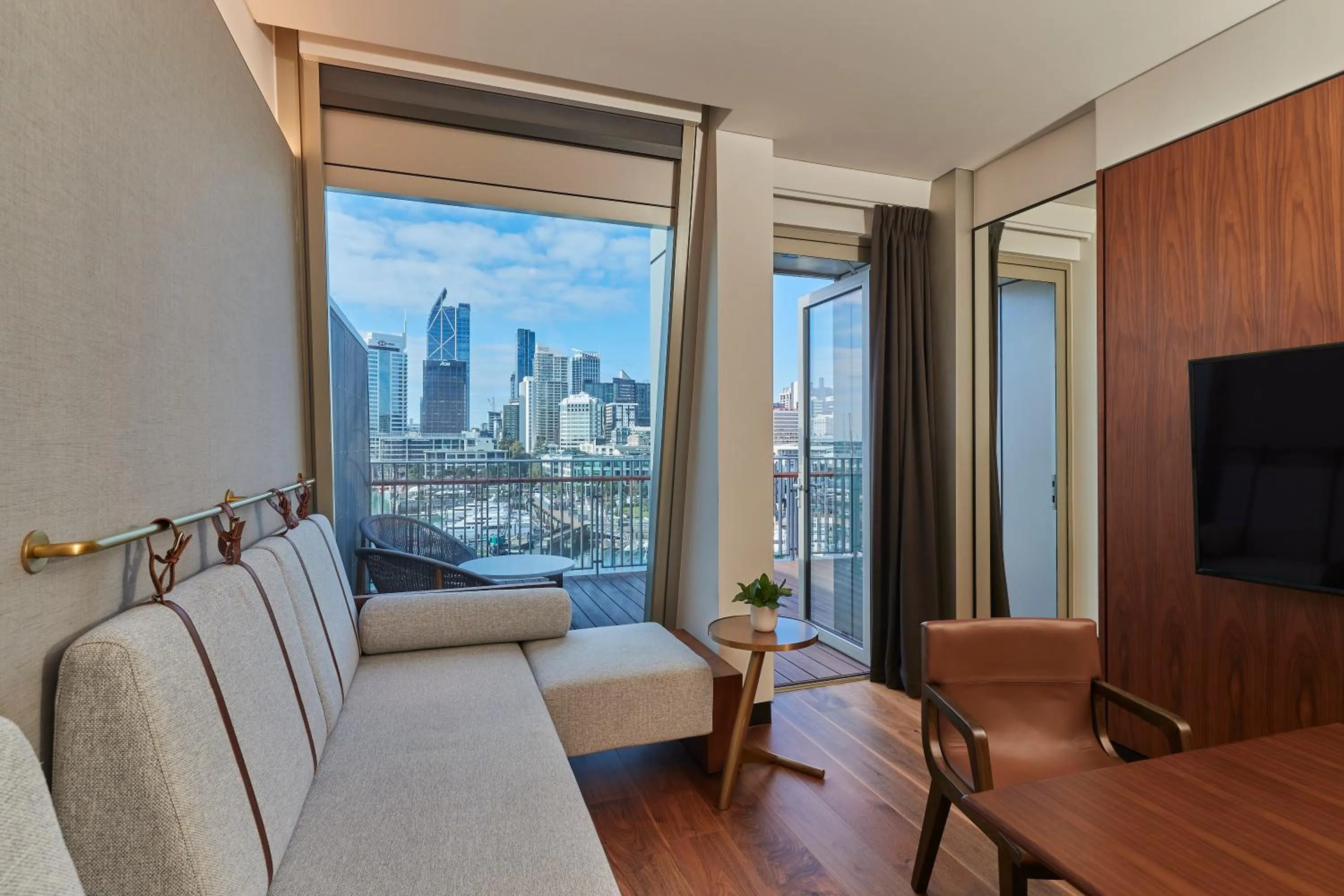 Seating area in Park Hyatt Auckland