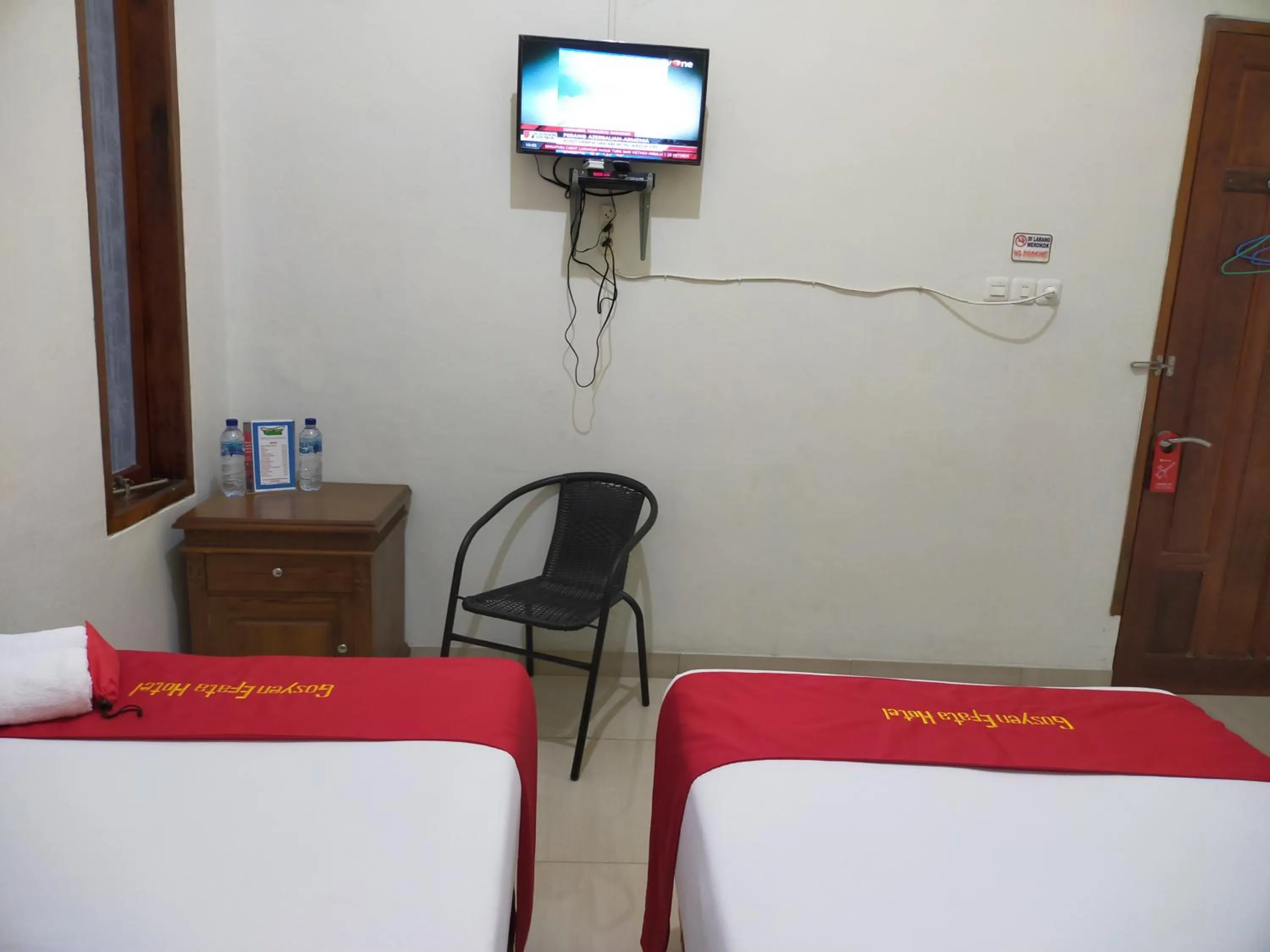 Bed in Gosyen Efata Toraja Hotel