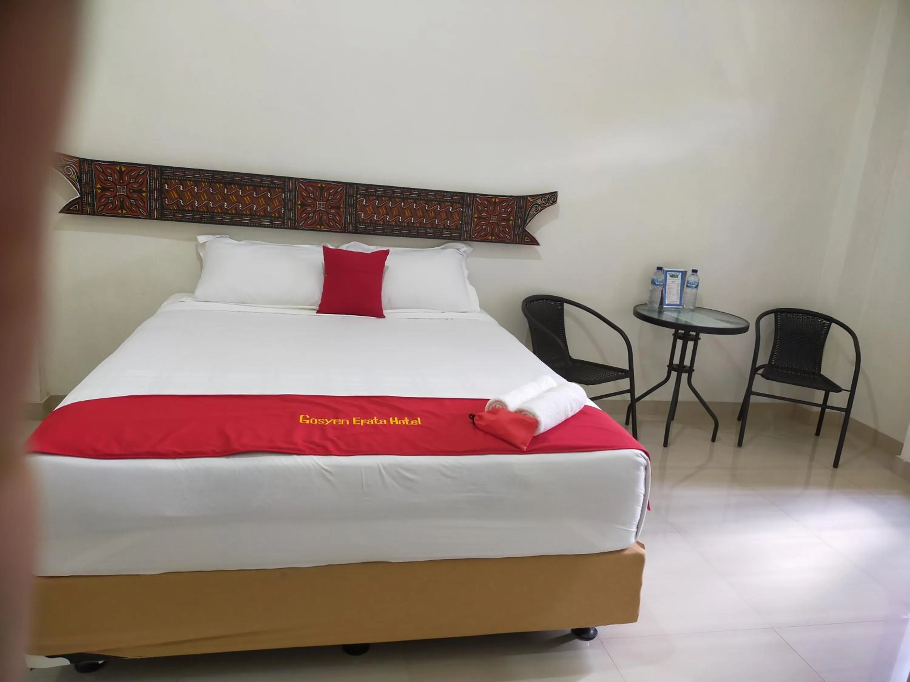 Bed in Gosyen Efata Toraja Hotel