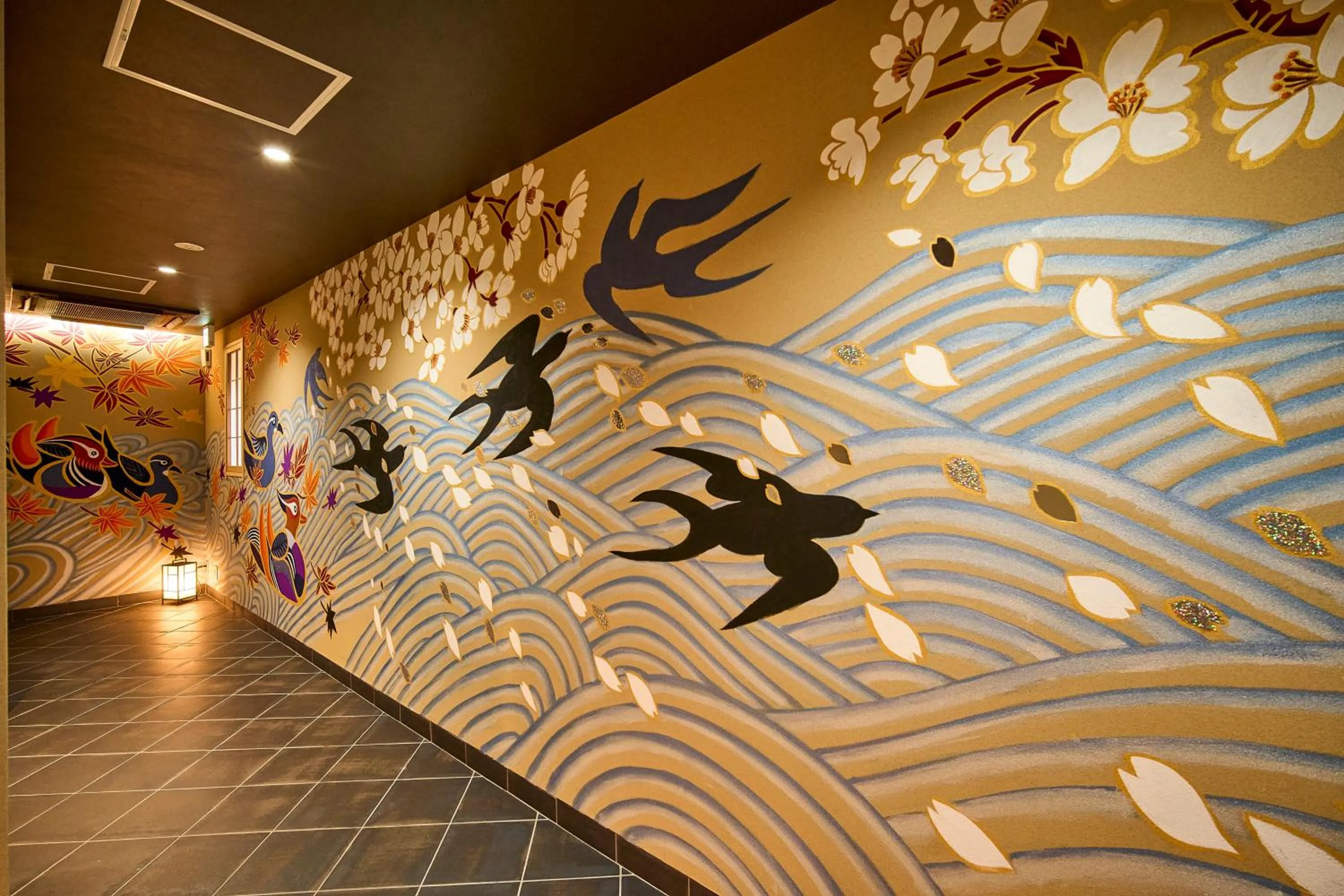 Decorative detail in HOTEL MASTAY jingumichi