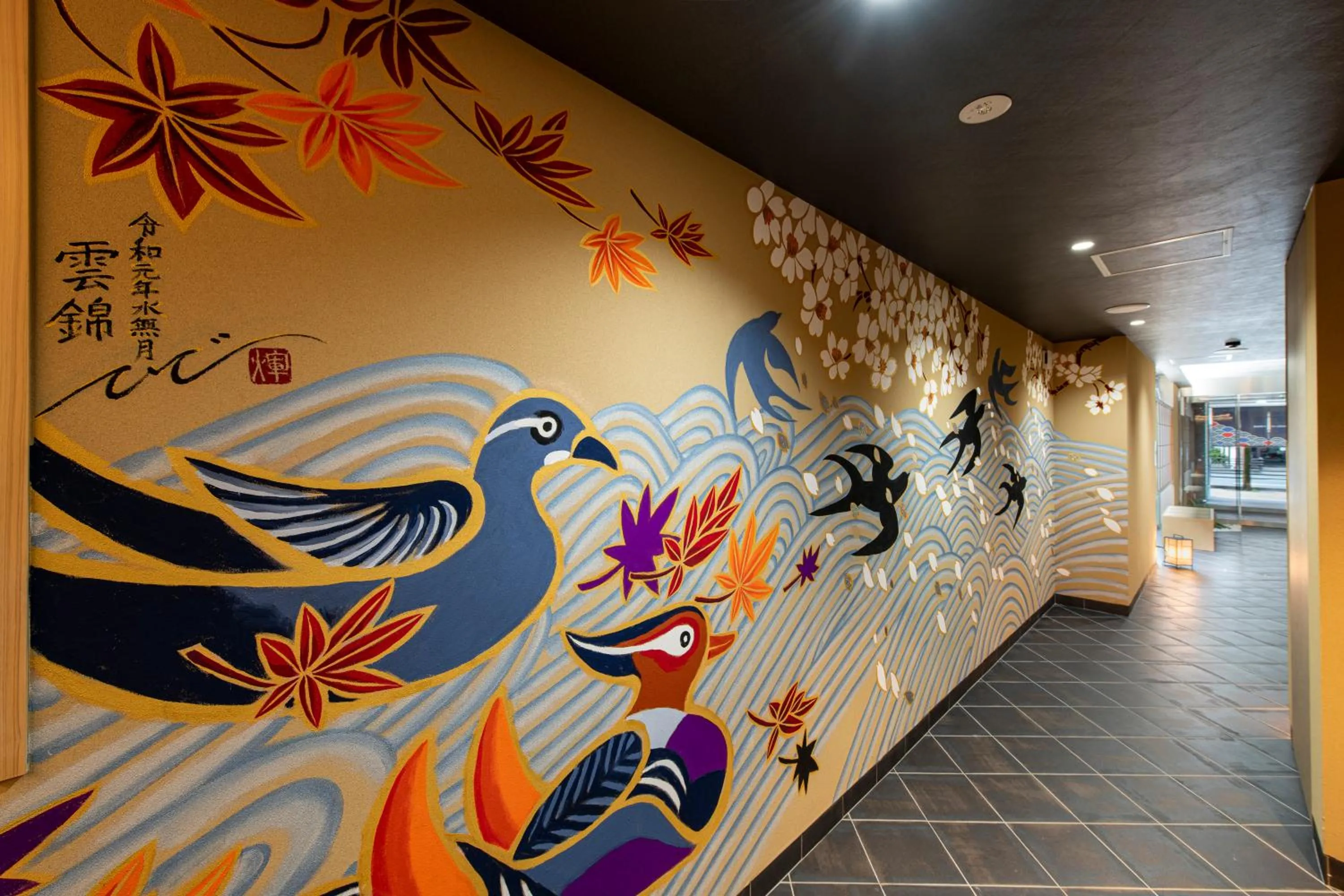 Decorative detail in HOTEL MASTAY jingumichi