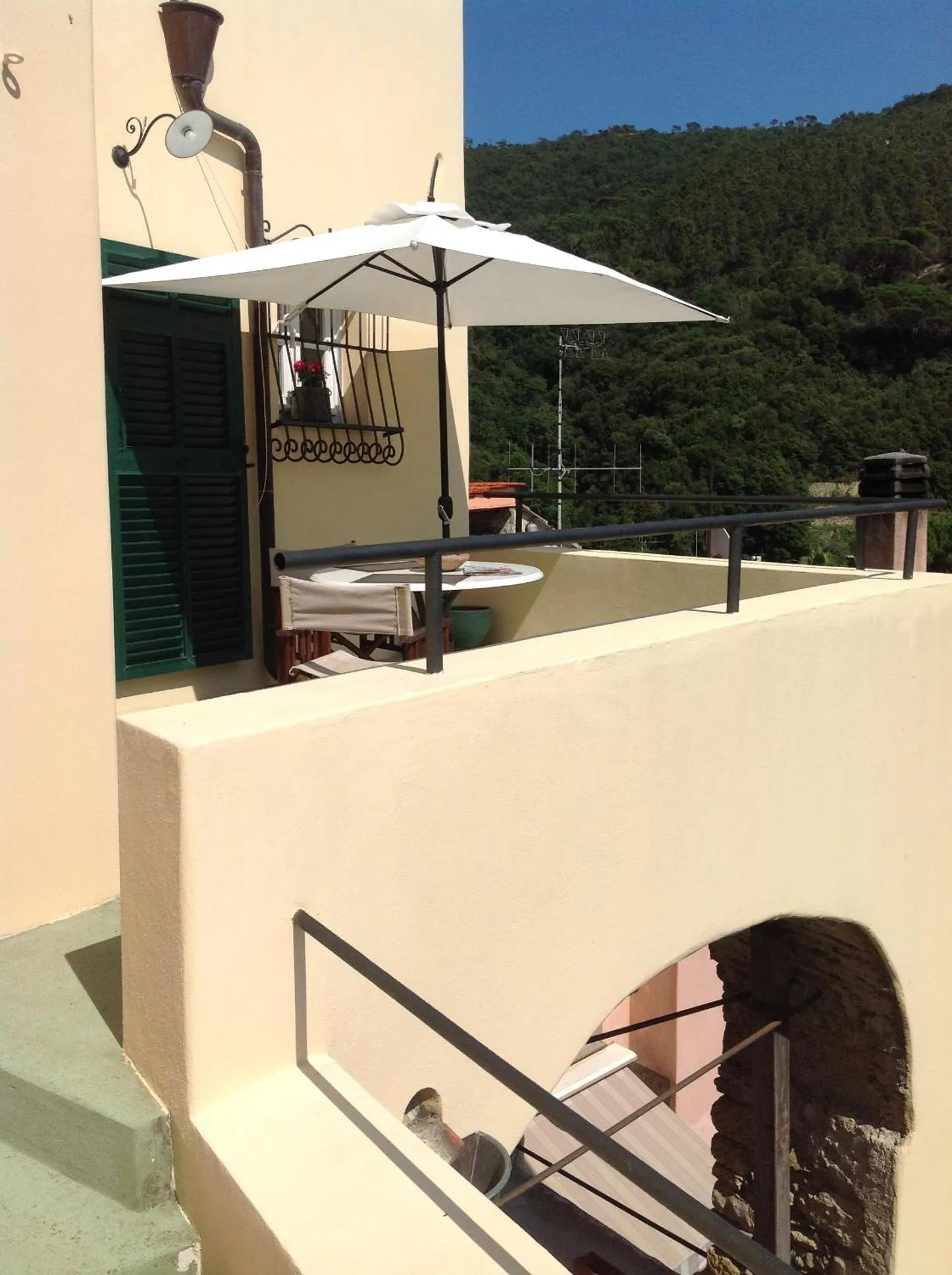 Balcony/Terrace in B&B Lacrêma