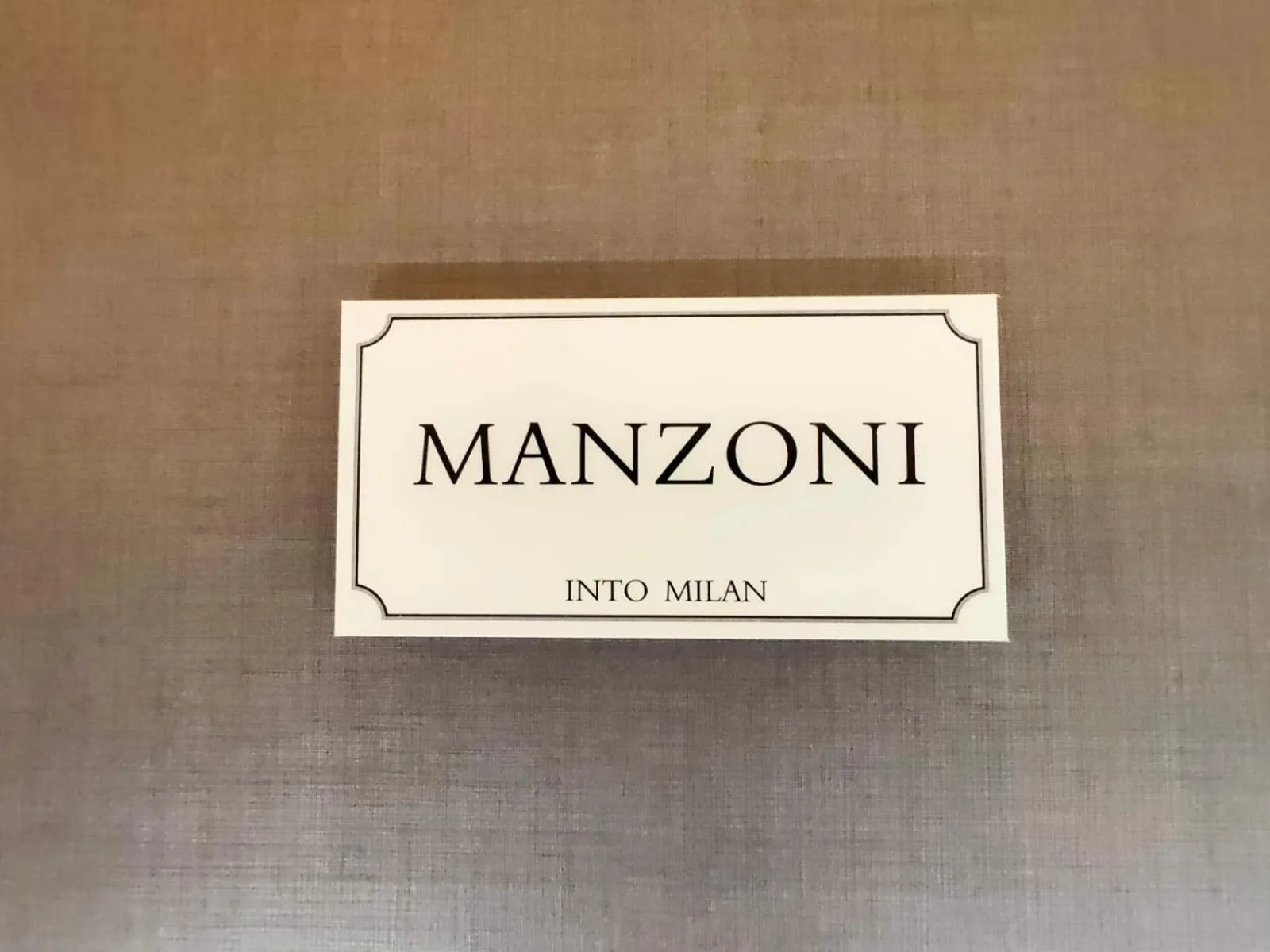 Certificate/Award in INTOMILAN Galleria Duomo I Boutique & Design Aparthotel