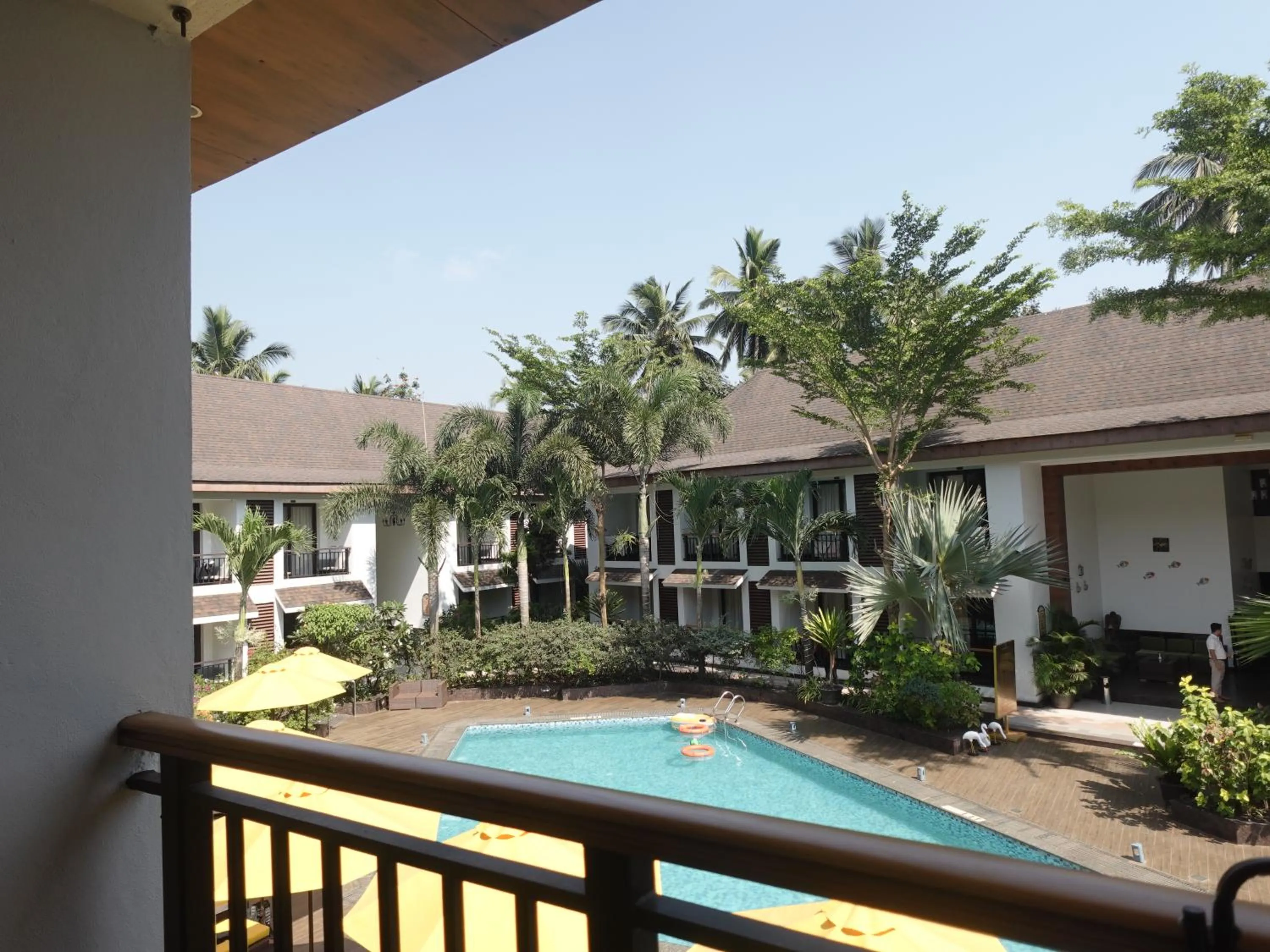 Swimming pool in Sobit Sarovar Portico