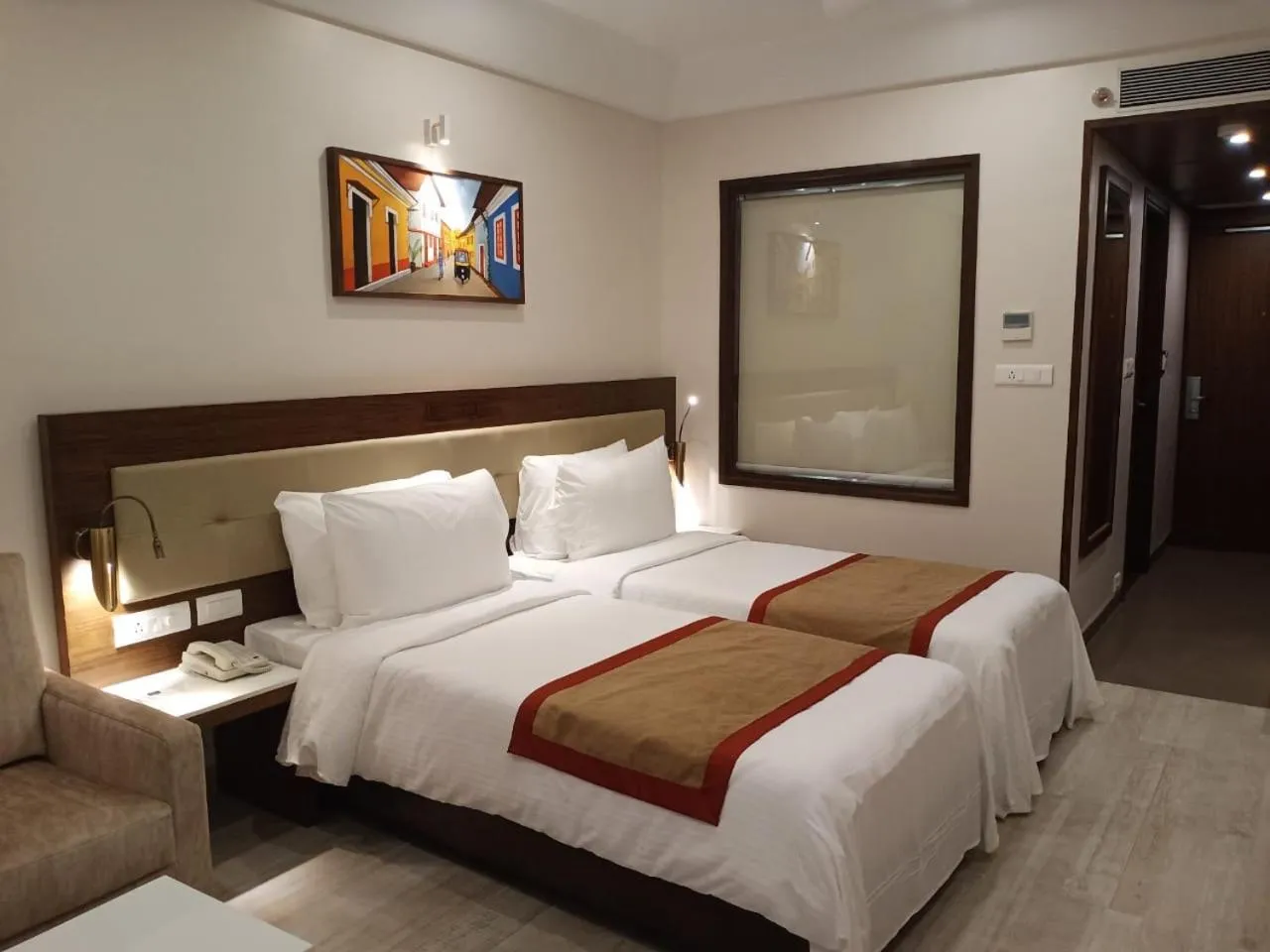 Bedroom, Bed in Sobit Sarovar Portico