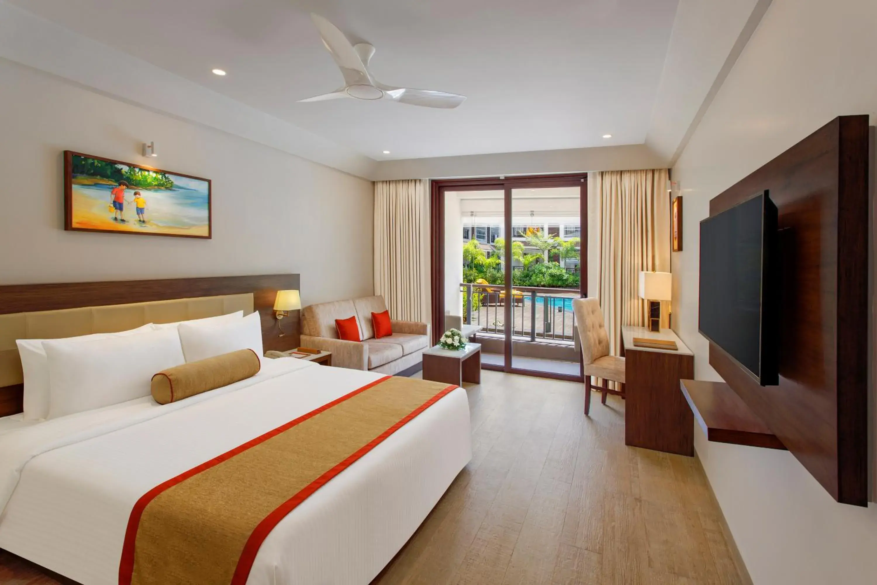 Deluxe Double Rooms With Balcony - single occupancy in Sobit Sarovar Portico Deluxe Double Rooms With Balcony - single occupancy in Sobit Sarovar Portico