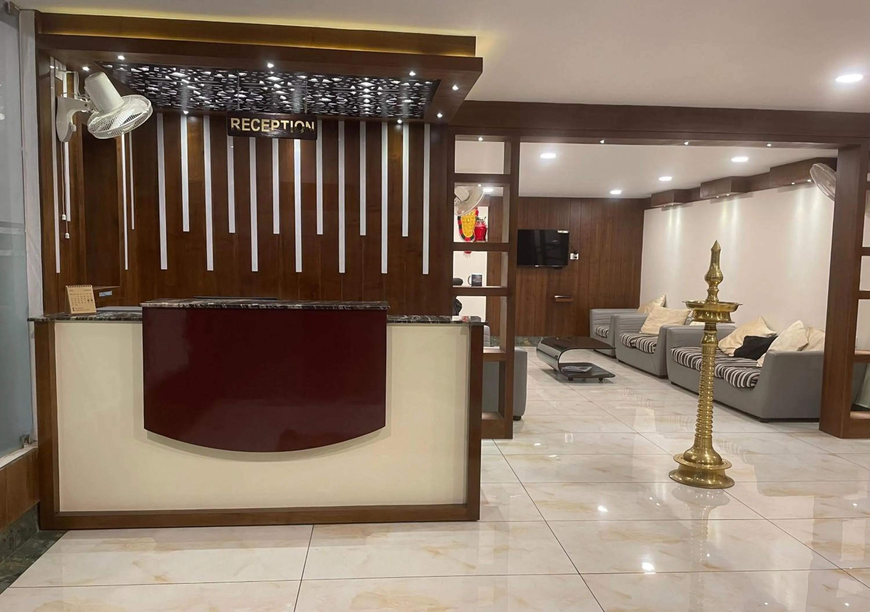 Lobby or reception in Hotel Opalo Kailas