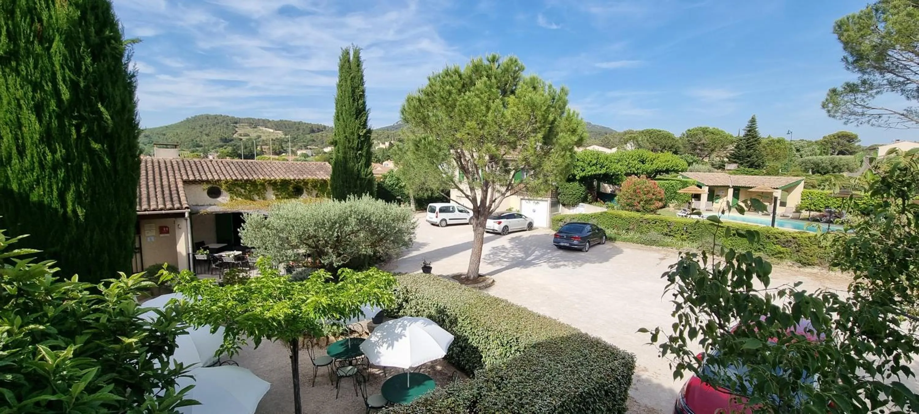 Balcony/Terrace in Hôtel Le Pradet