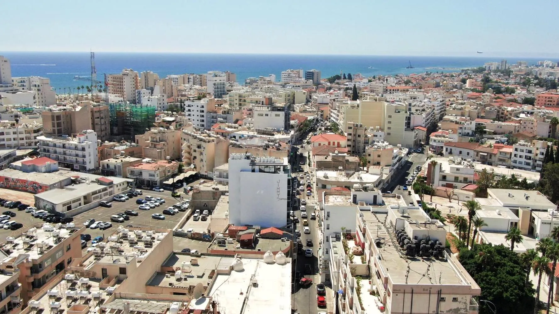 Bird's eye view in Jimmy's Suites
