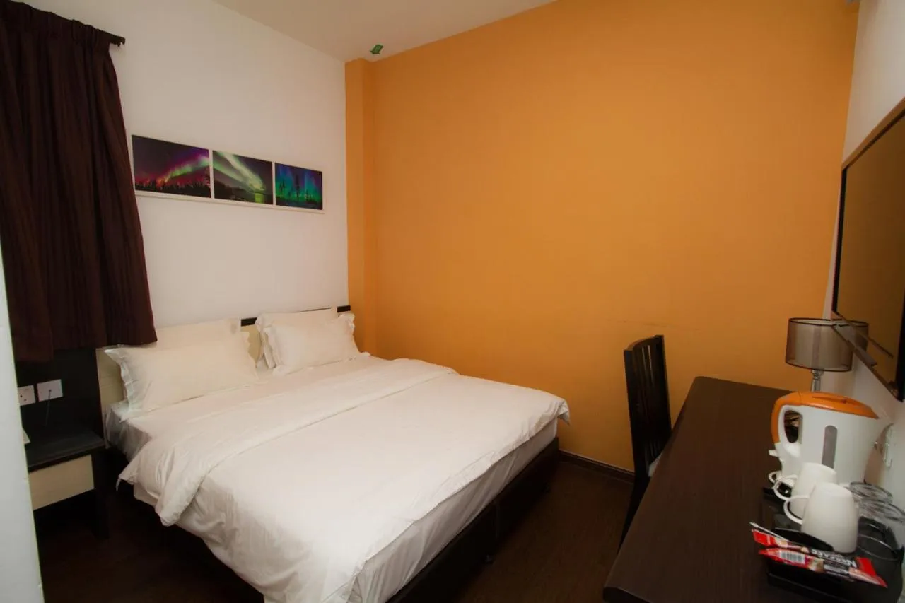 Bed in Aurora Boutique Hotel