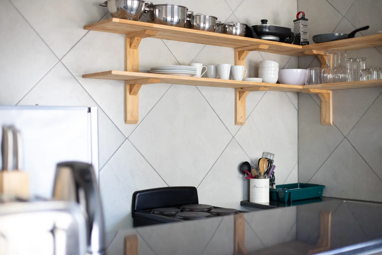 Kitchen or kitchenette in iLanga Lodge