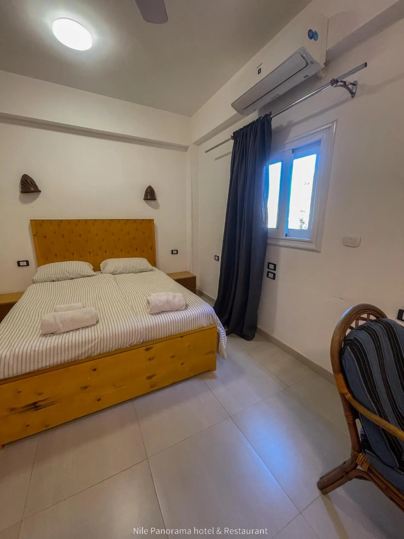 Bed in Nile Panorama Hotel & Restaurant