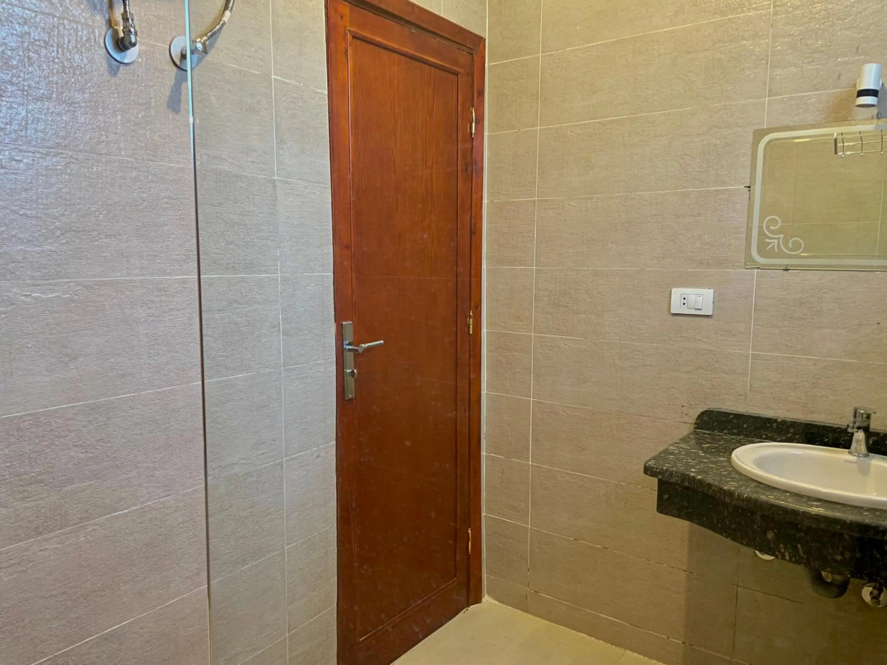 Shower in Nile Panorama Hotel & Restaurant