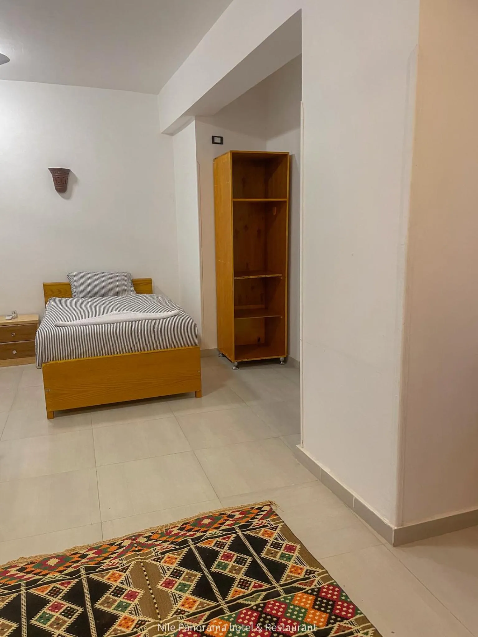 Bed in Nile Panorama Hotel & Restaurant