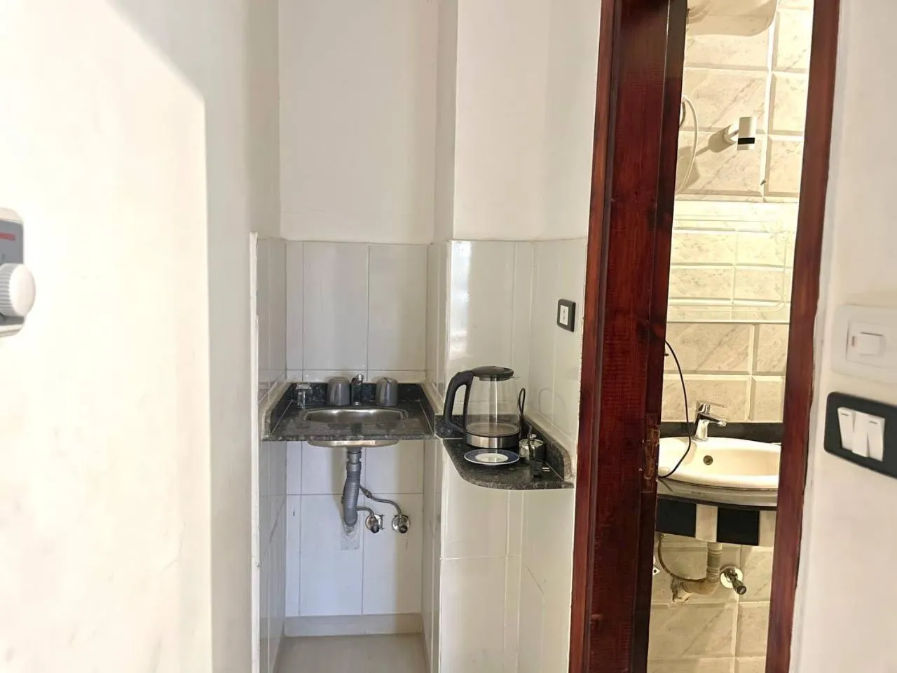 Kitchen or kitchenette in Nile Panorama Hotel & Restaurant