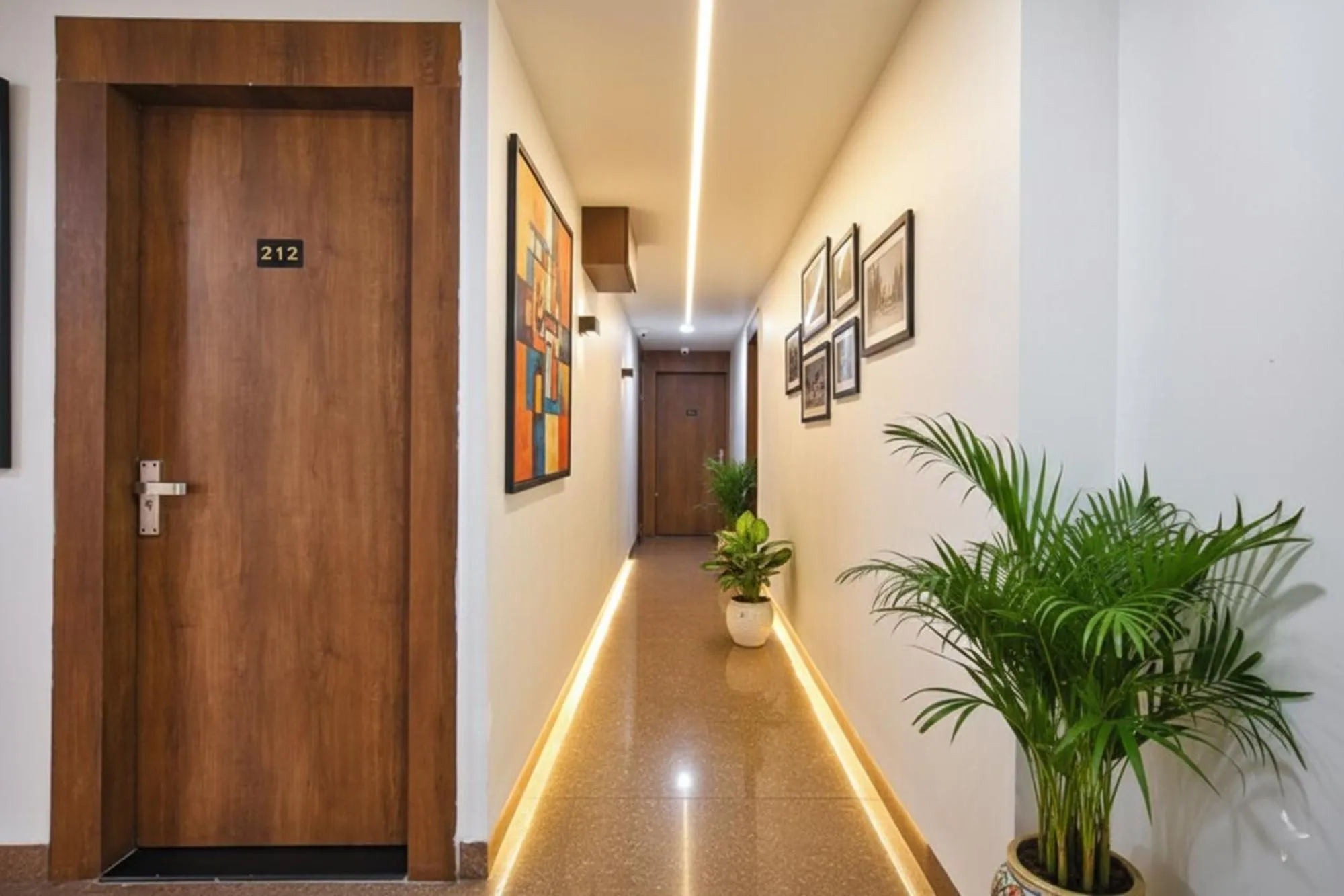 Lobby or reception in FabHotel Ten Eleven