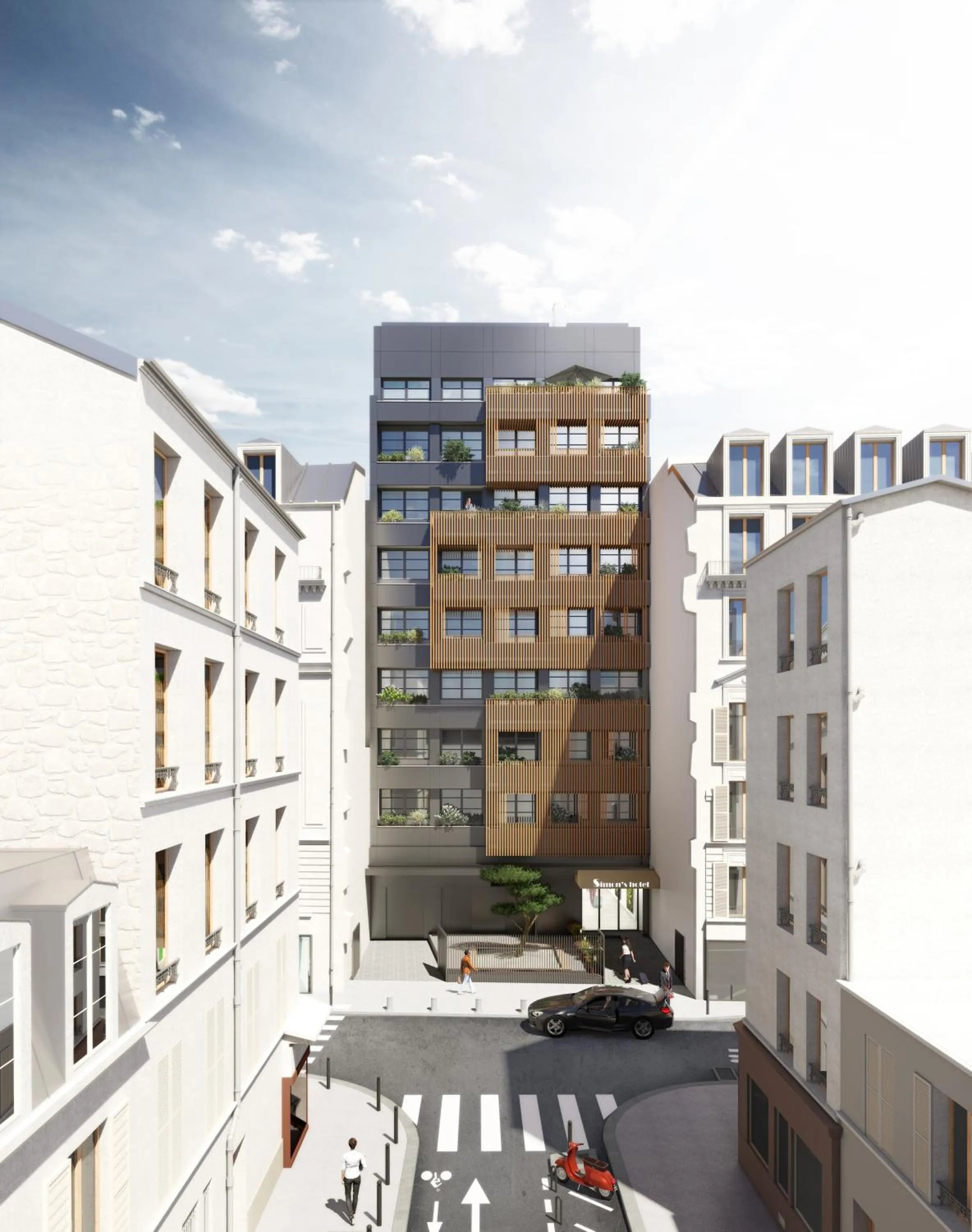 Facade/entrance in Simon's Boutique Hôtel