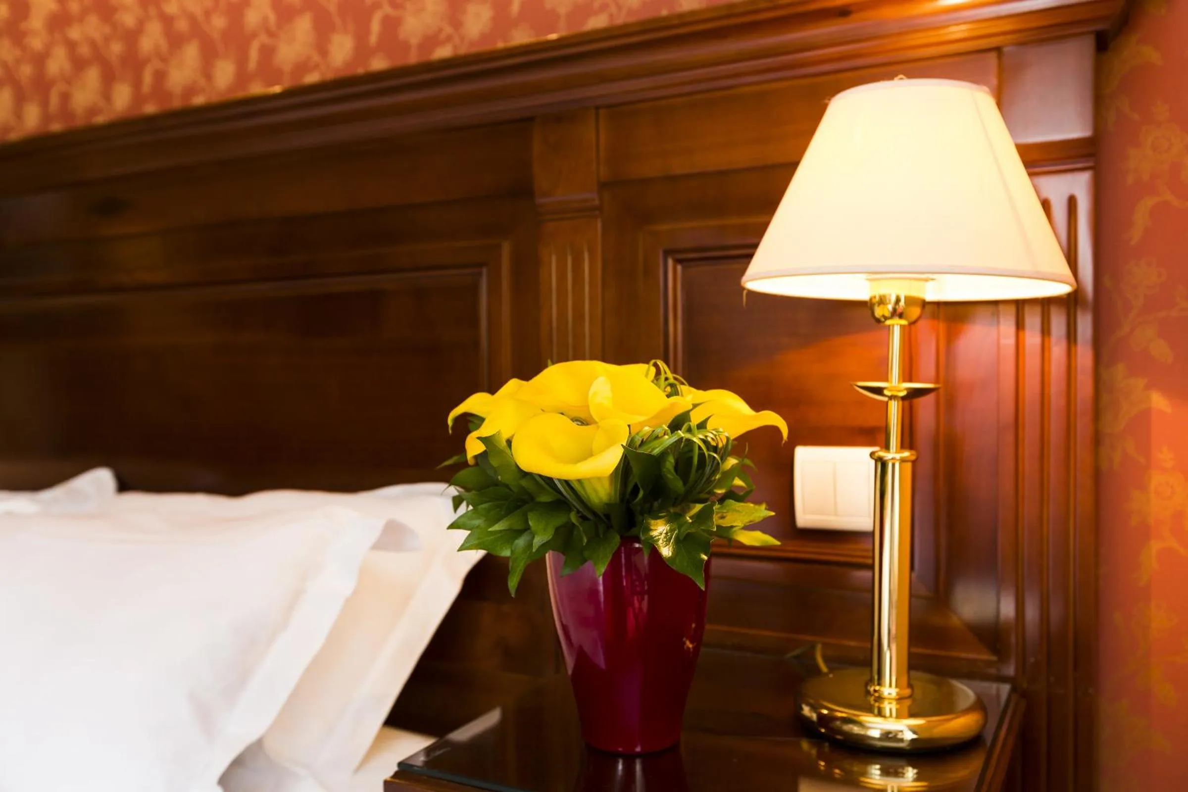 Decorative detail, Bed in Hotel Viator - Gare de Lyon