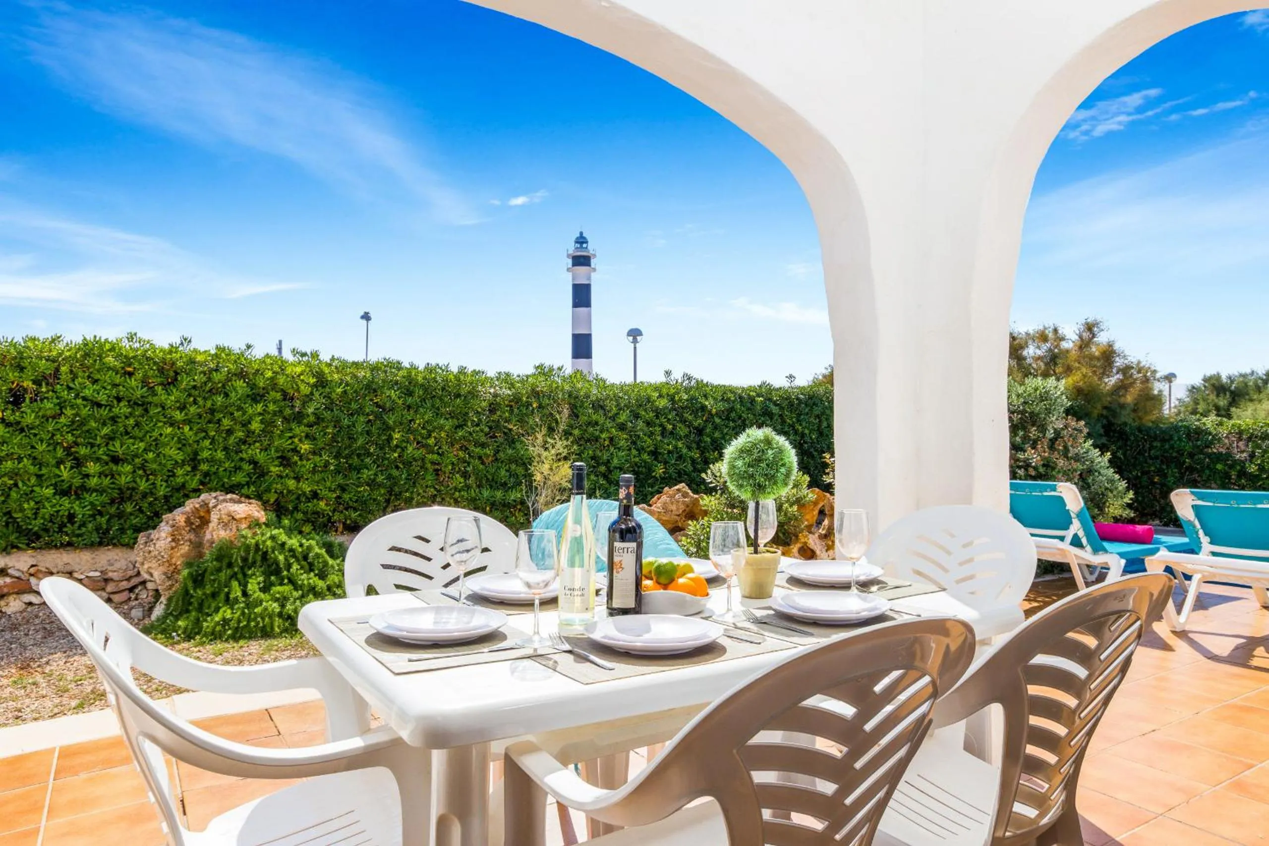 Balcony/Terrace in Villa FARO by Mauter Villas