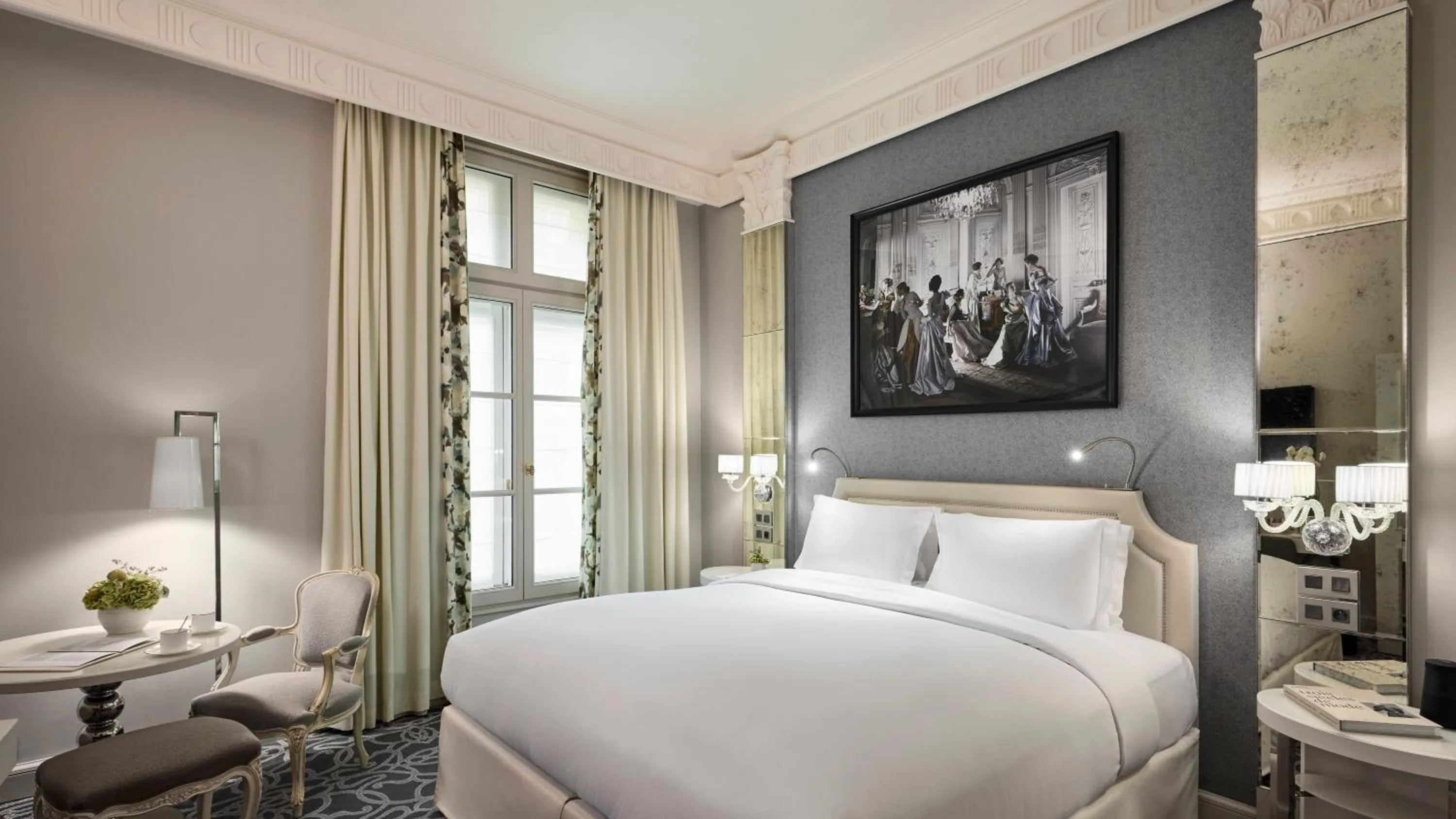 Bed in Sofitel Paris Le Faubourg