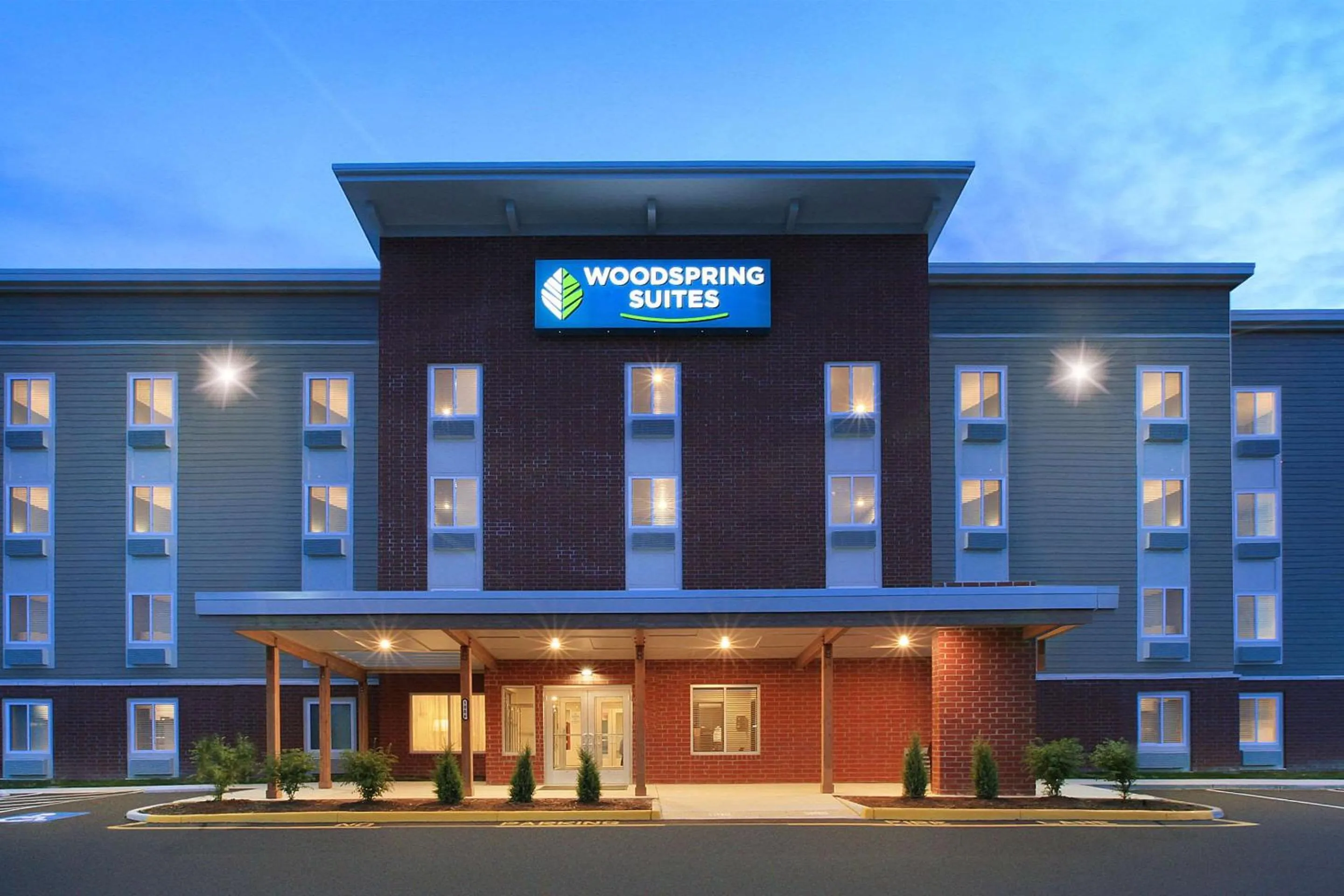Property building in WoodSpring Suites Quantico