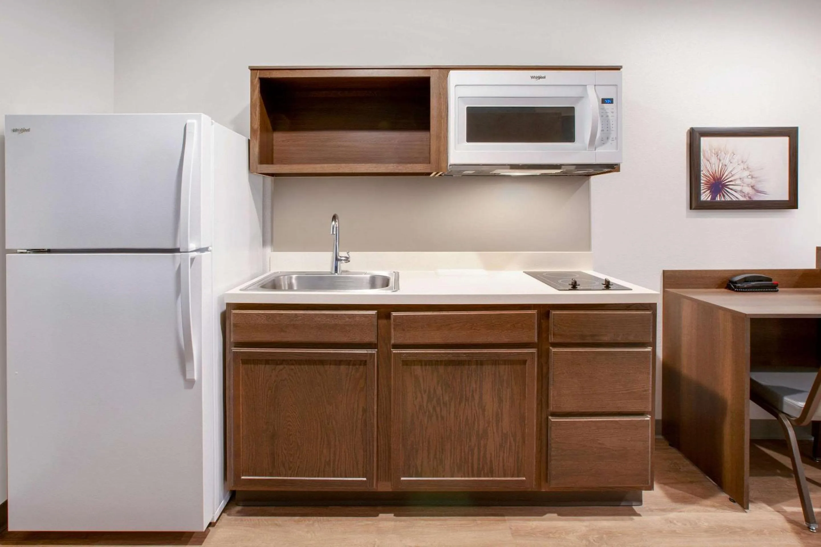 Photo of the whole room in WoodSpring Suites Washington DC Northeast Greenbelt