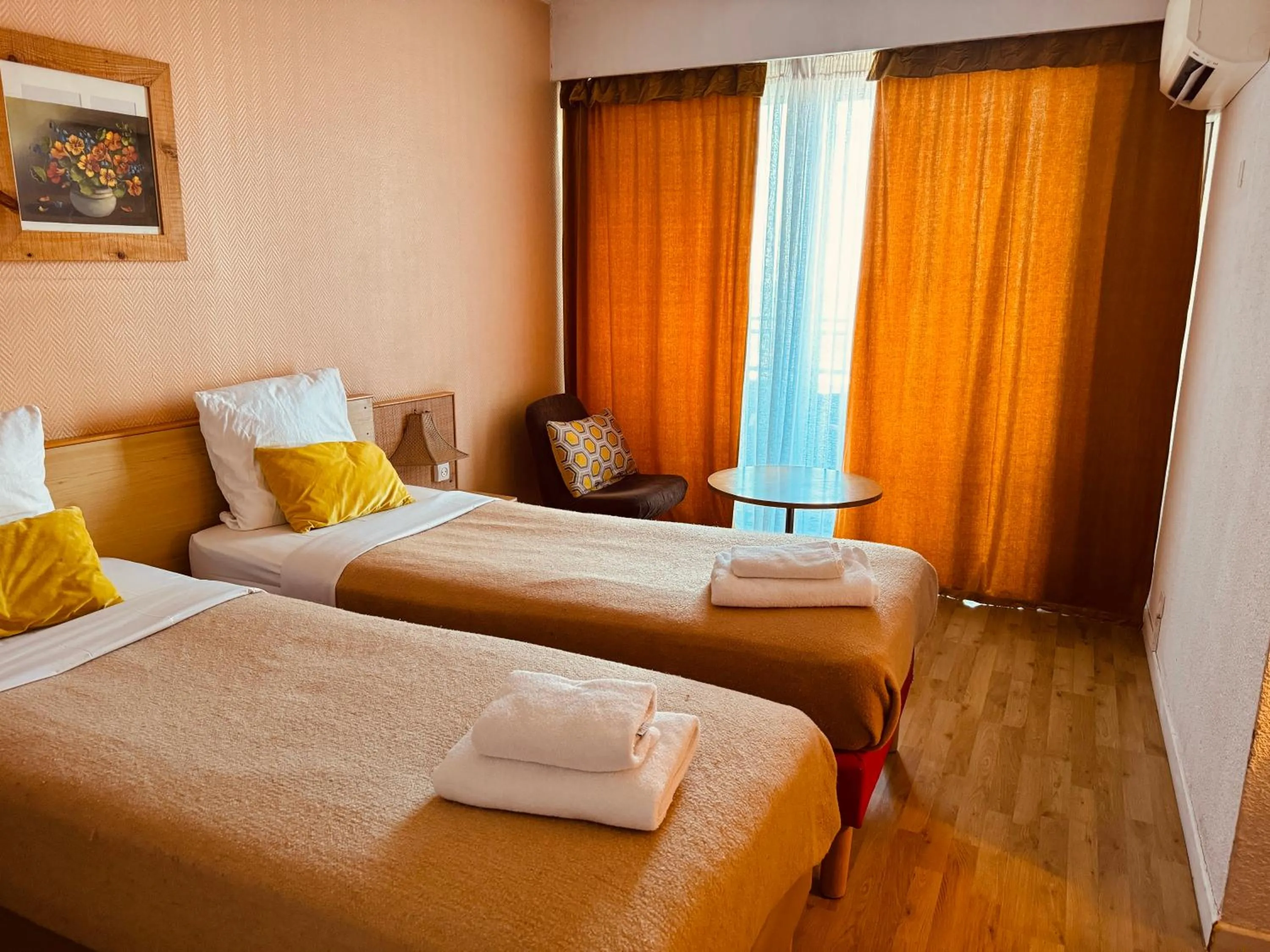 Bedroom, Bed in Hotel Panorama