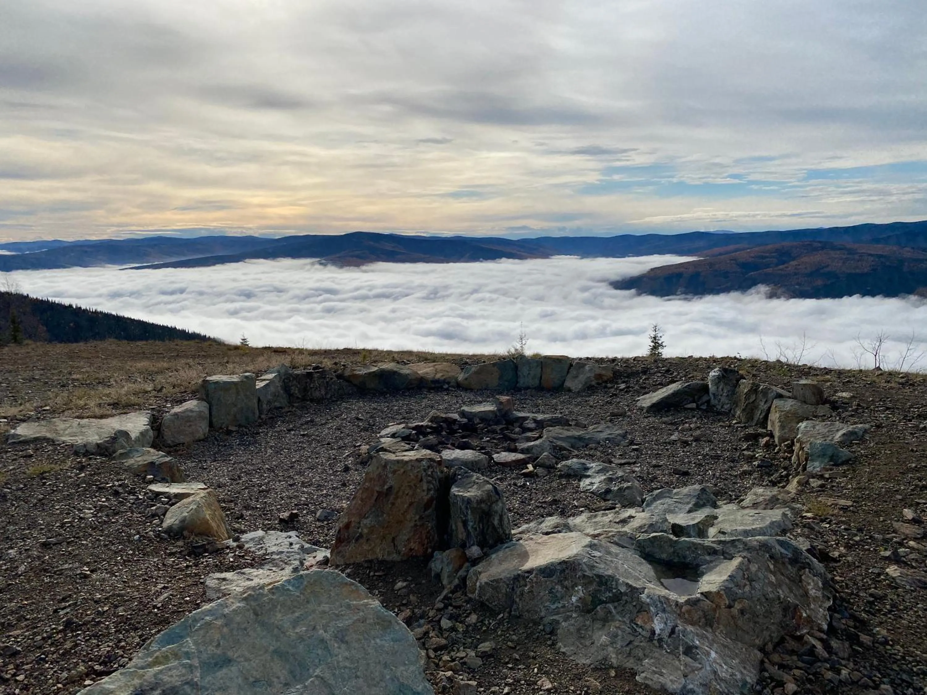 Natural landscape in Dawson Lodge