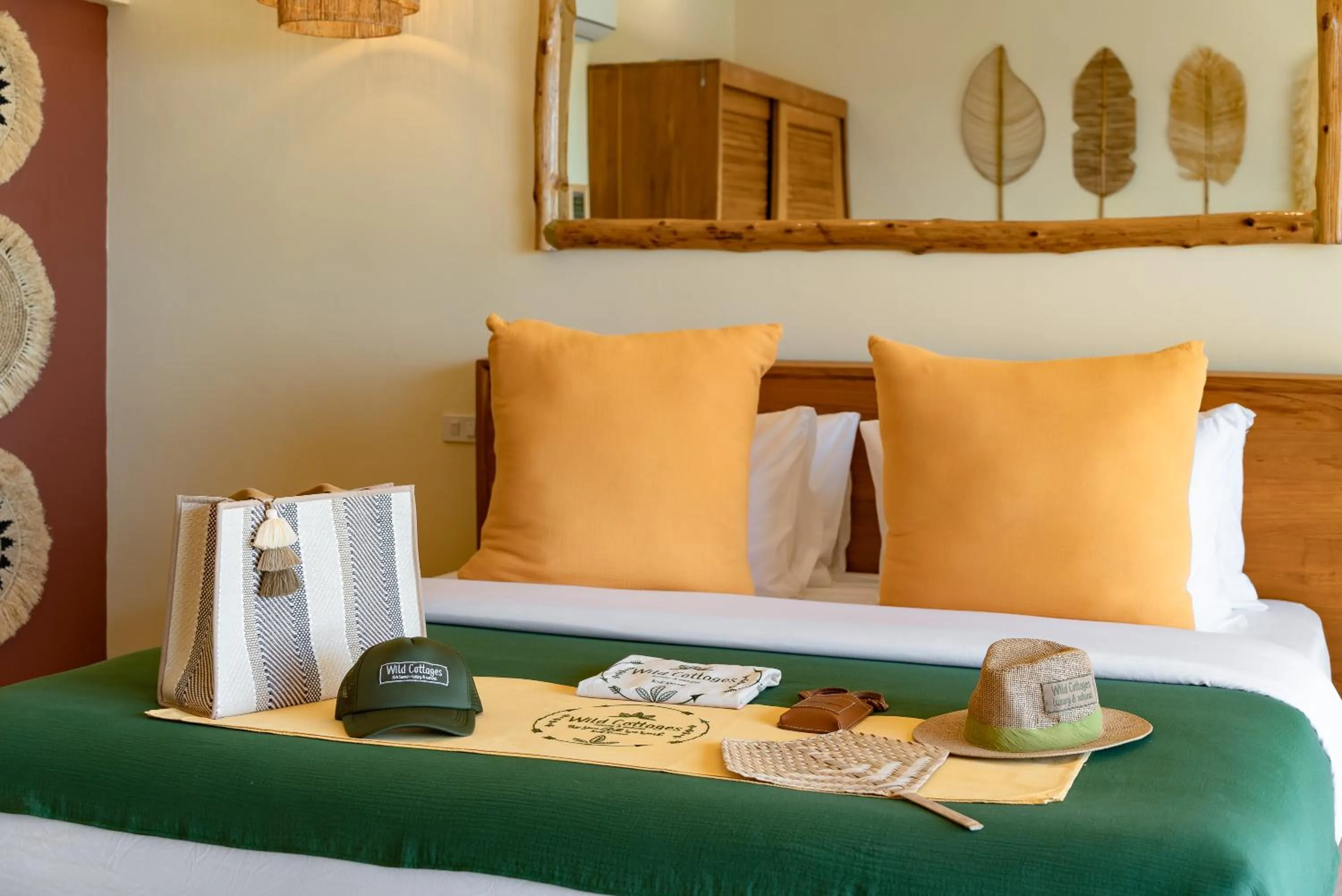 Bed in Wild Cottages Luxury and Natural - SHA Extra Plus Certified