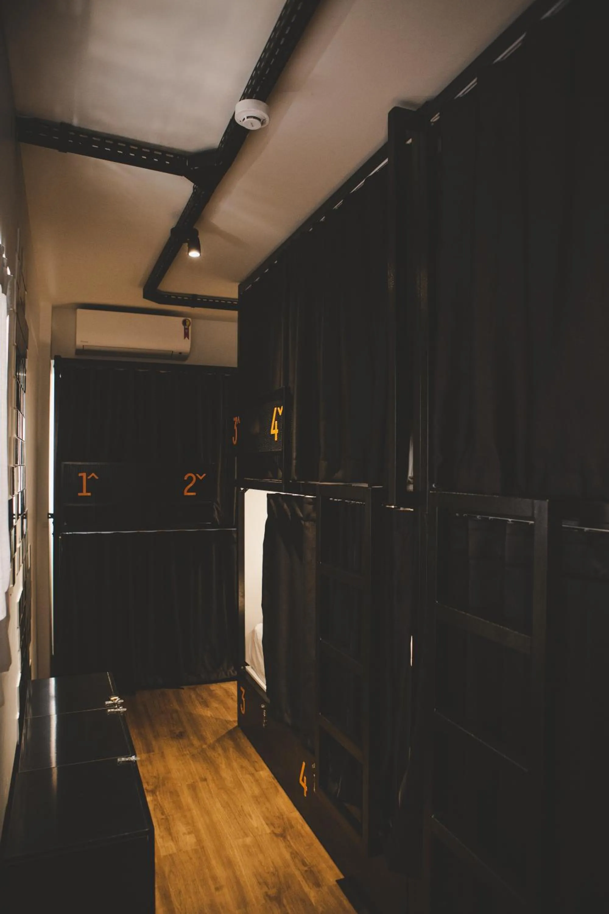 bunk bed in Wanderlust Hostel