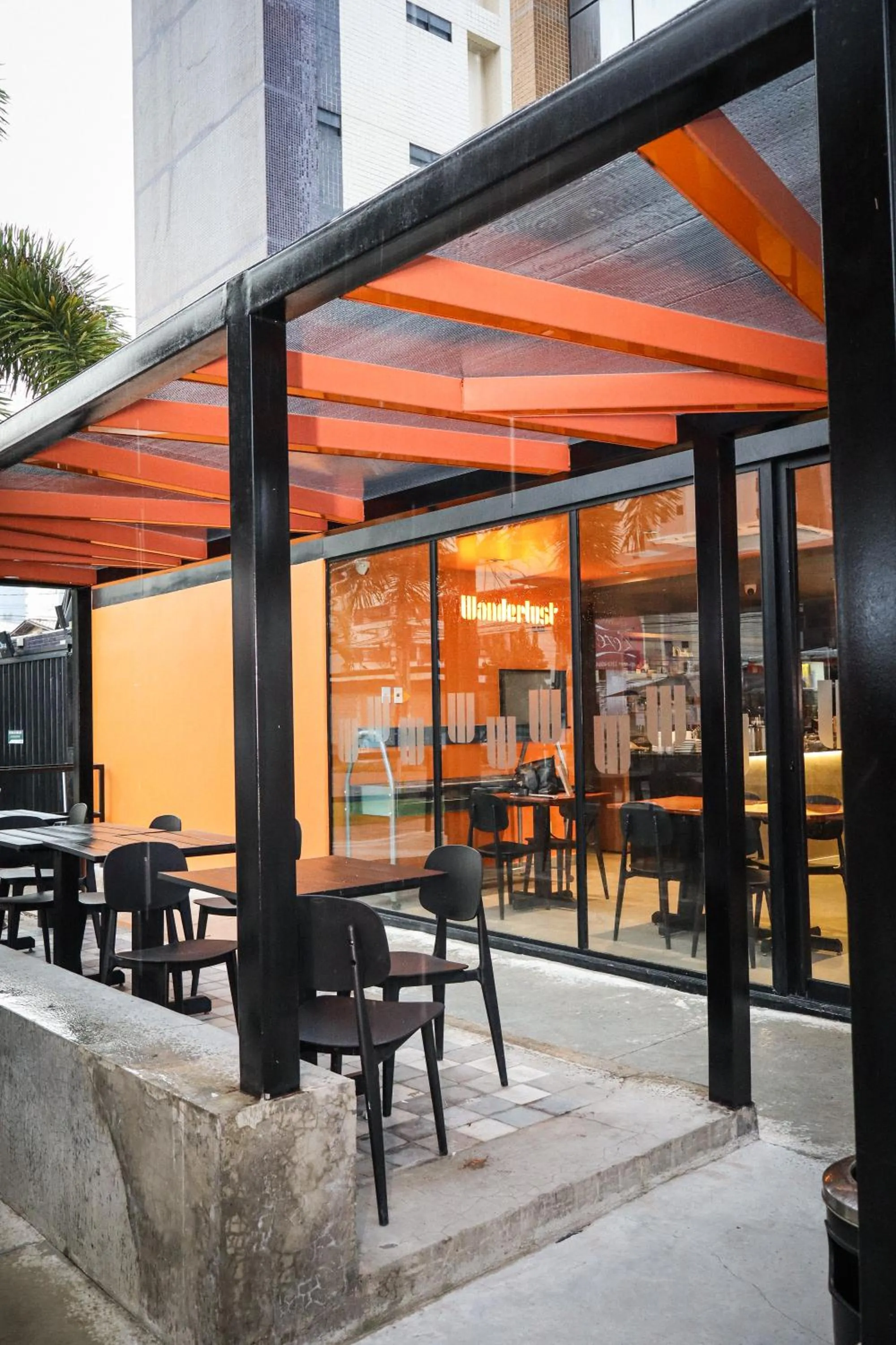 Property building in Wanderlust Hostel