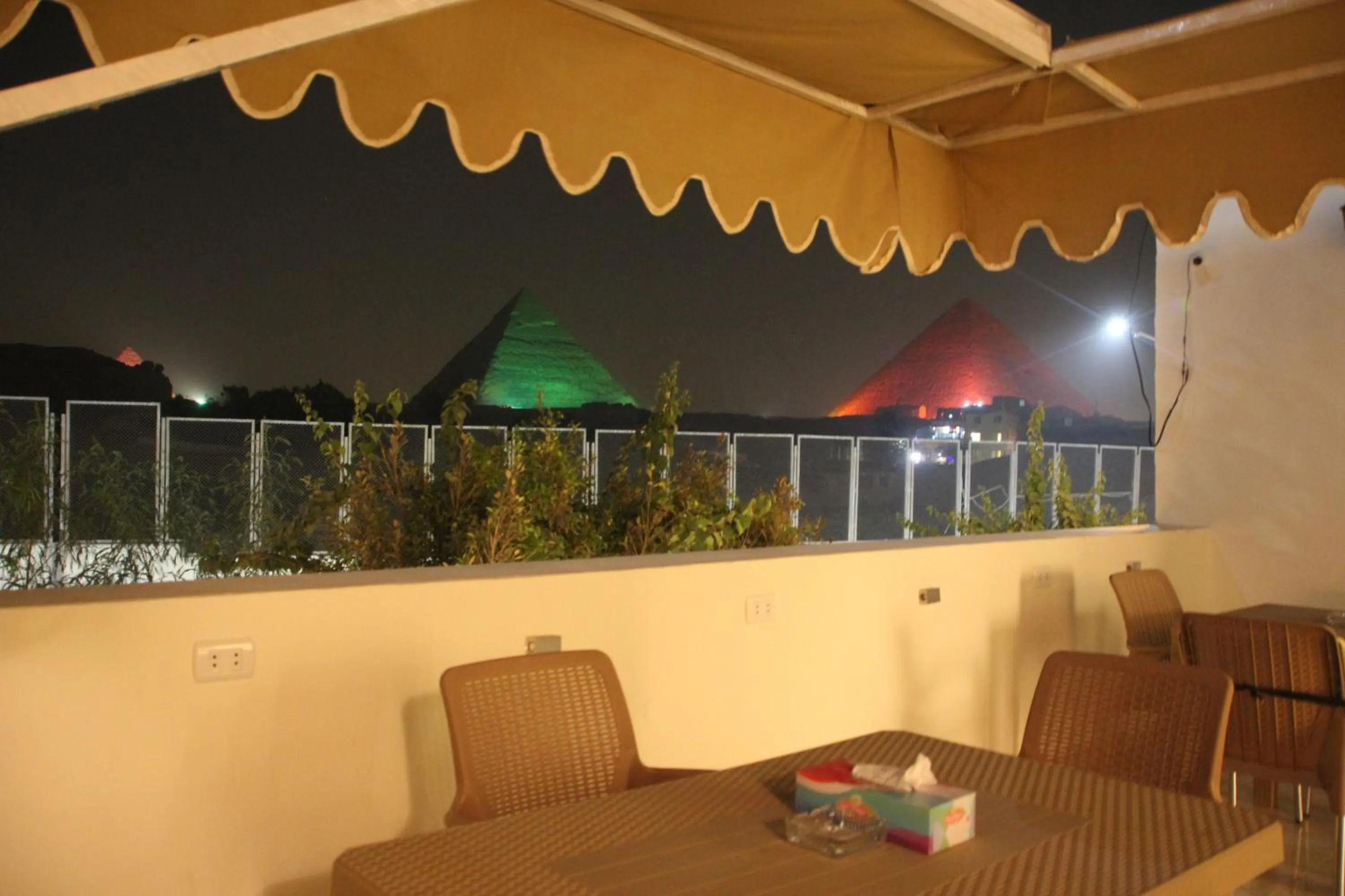 Balcony/Terrace in Farida Pyramids Boutique Hotel