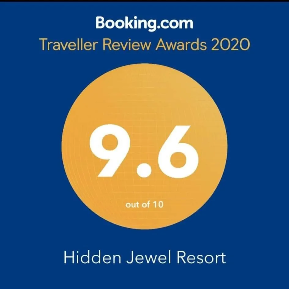 Certificate/Award in Hidden Jewel Resort
