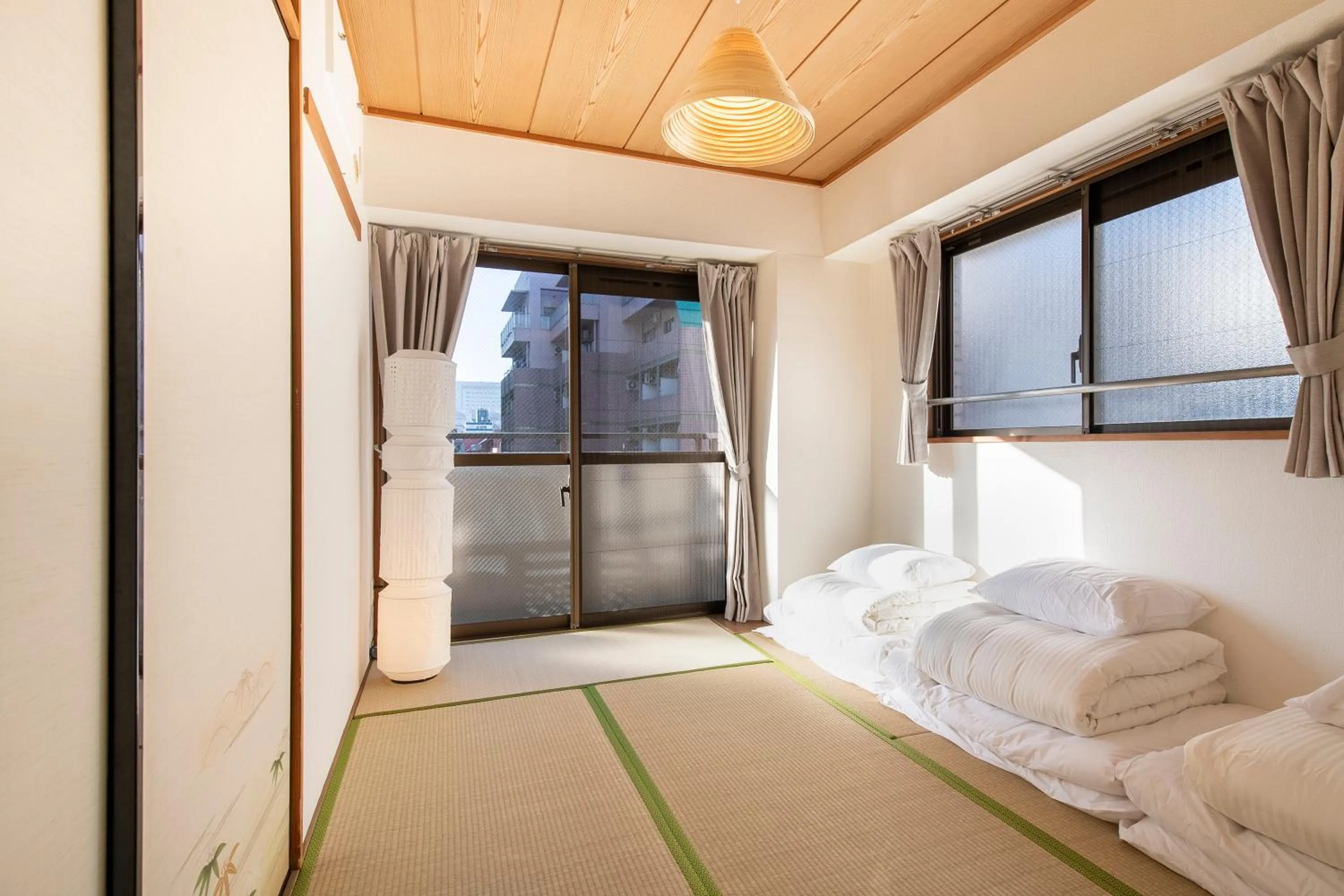 Bedroom, Bed in Uhome Akihabara Apartment 3