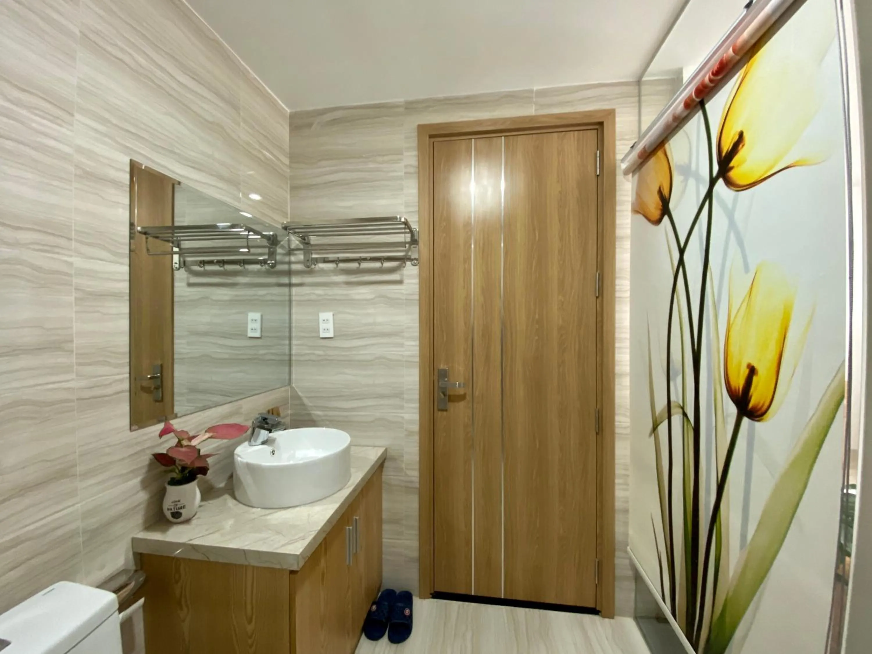 Bathroom in Blue-S Hotel & Apartment