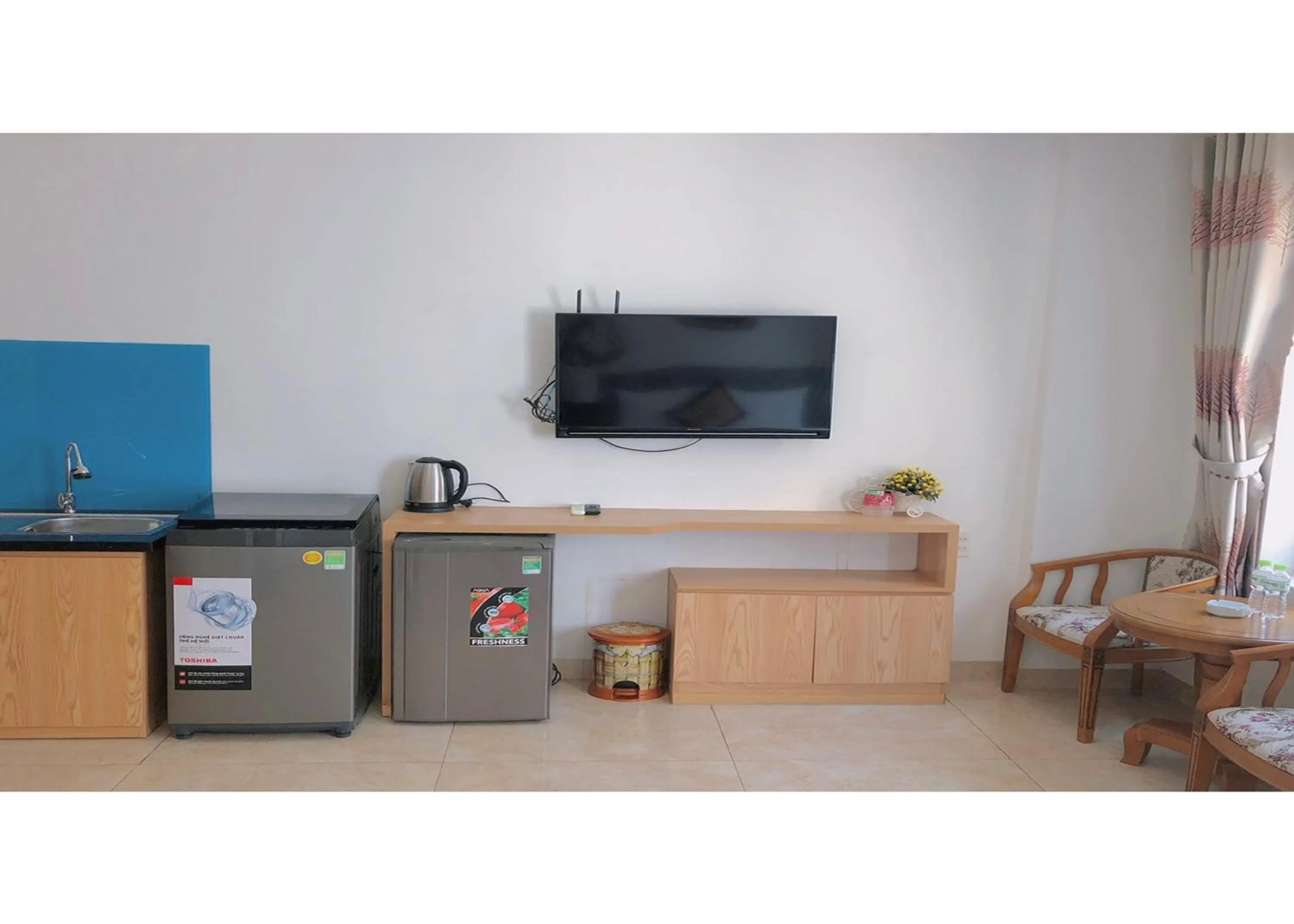 TV and multimedia in Blue-S Hotel & Apartment