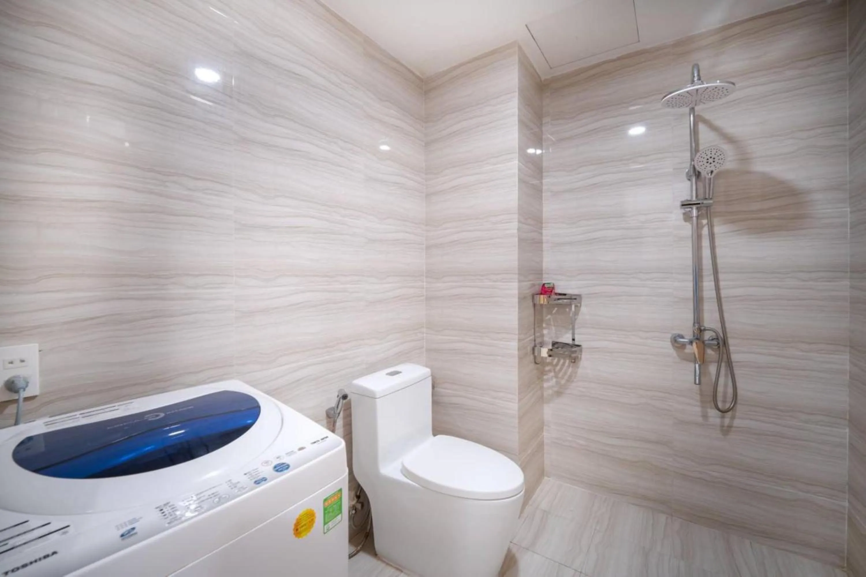 Bathroom in Blue-S Hotel & Apartment