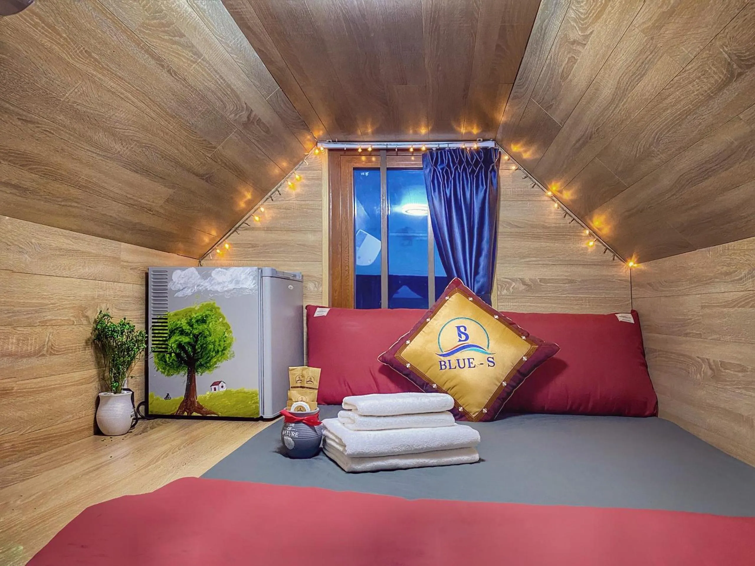 Bedroom in Blue-S Hotel & Apartment