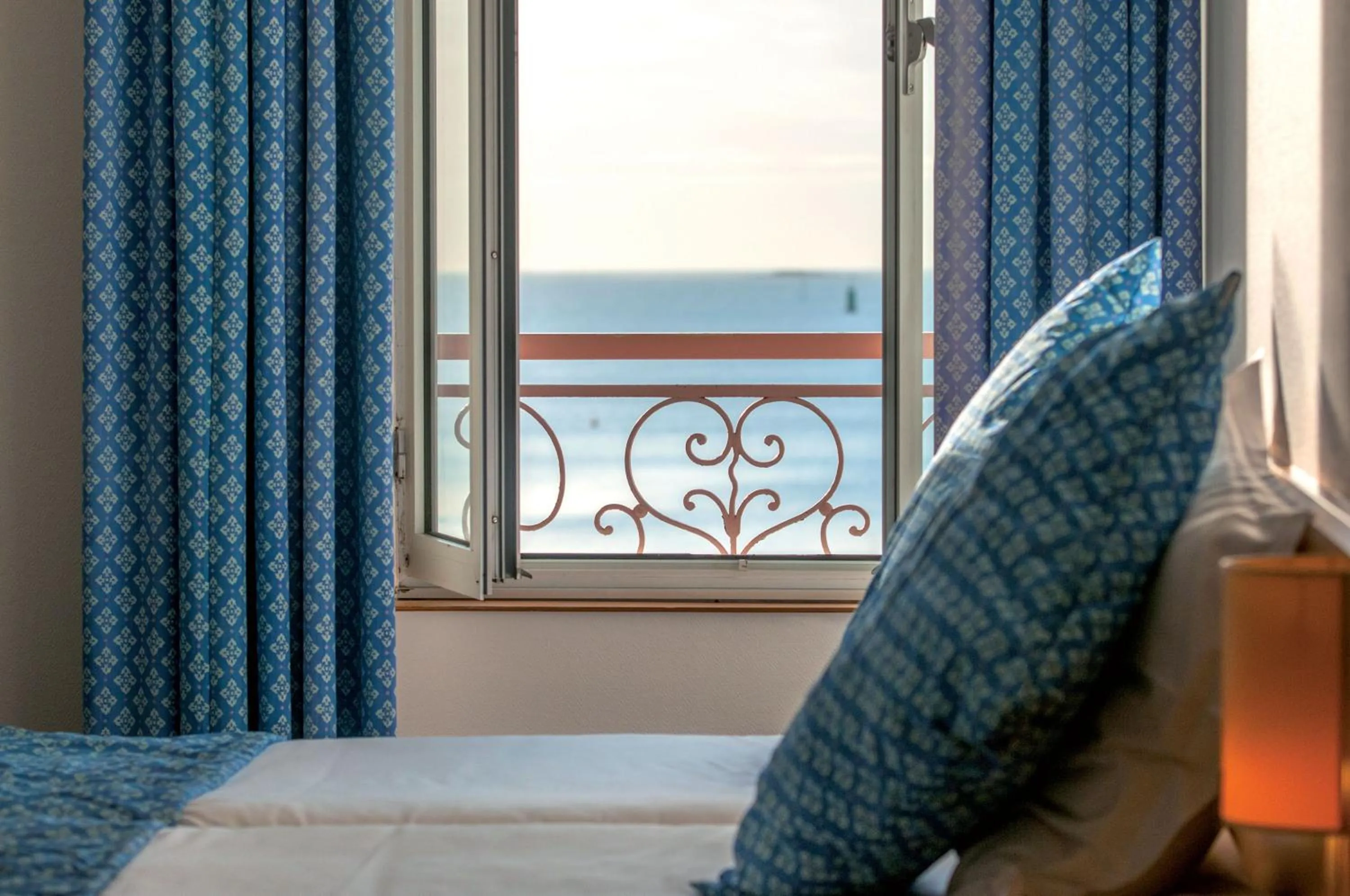 Bedroom, Bed in Hôtel Vacances Bleues Villa Caroline