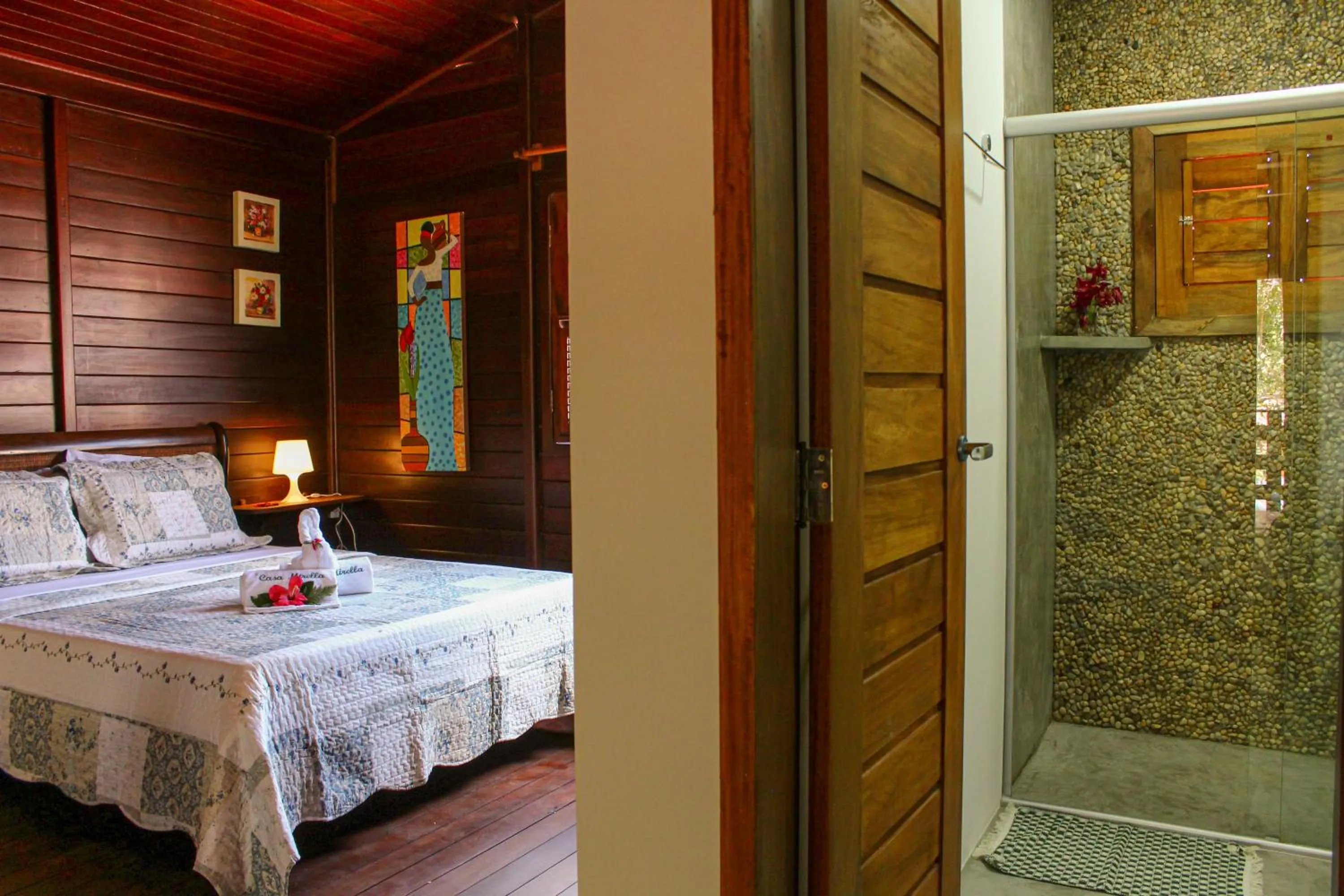 Bed in Casa Mirella Jeri