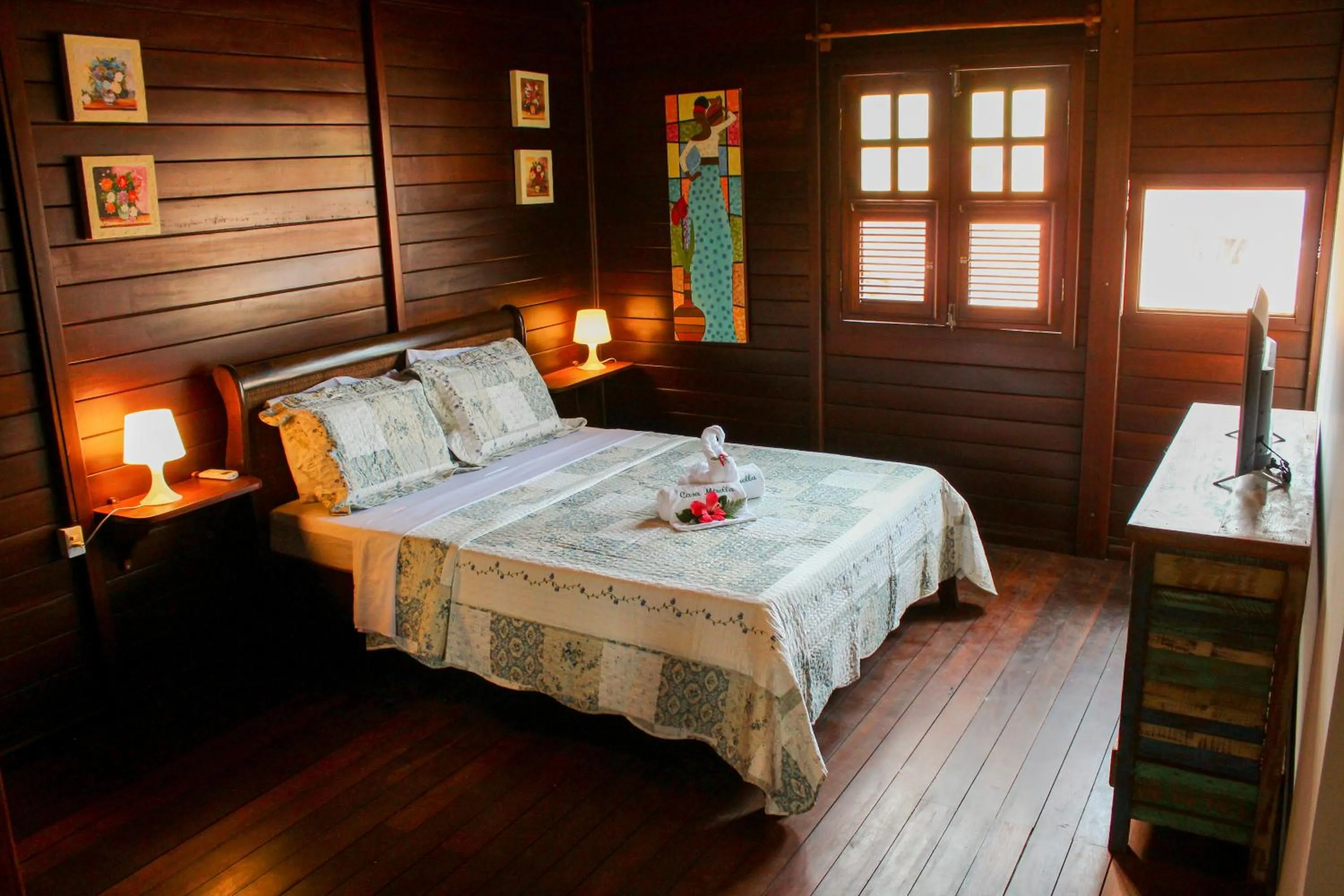 Bed in Casa Mirella Jeri