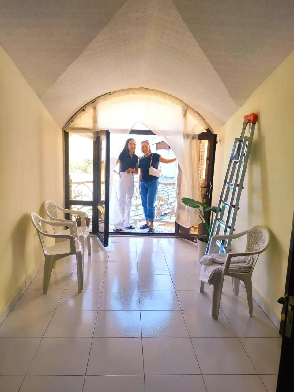 People in Samarkand City Center Hotel