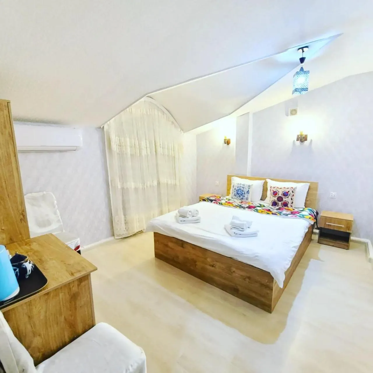 Bed in Samarkand City Center Hotel