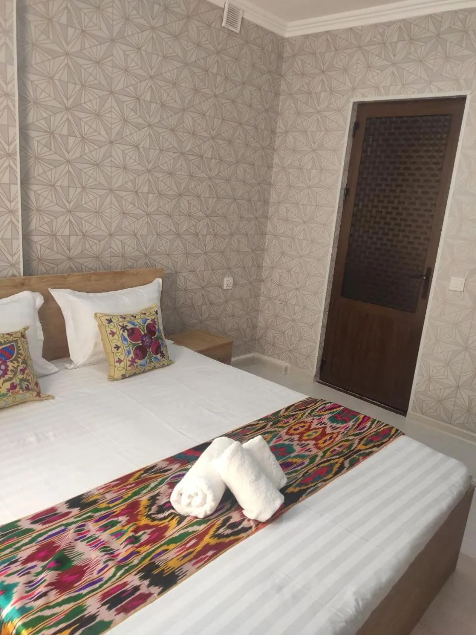 Bed in Samarkand City Center Hotel