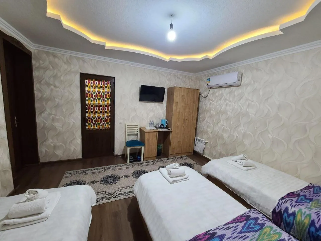 Bedroom, Bed in Samarkand City Center Hotel