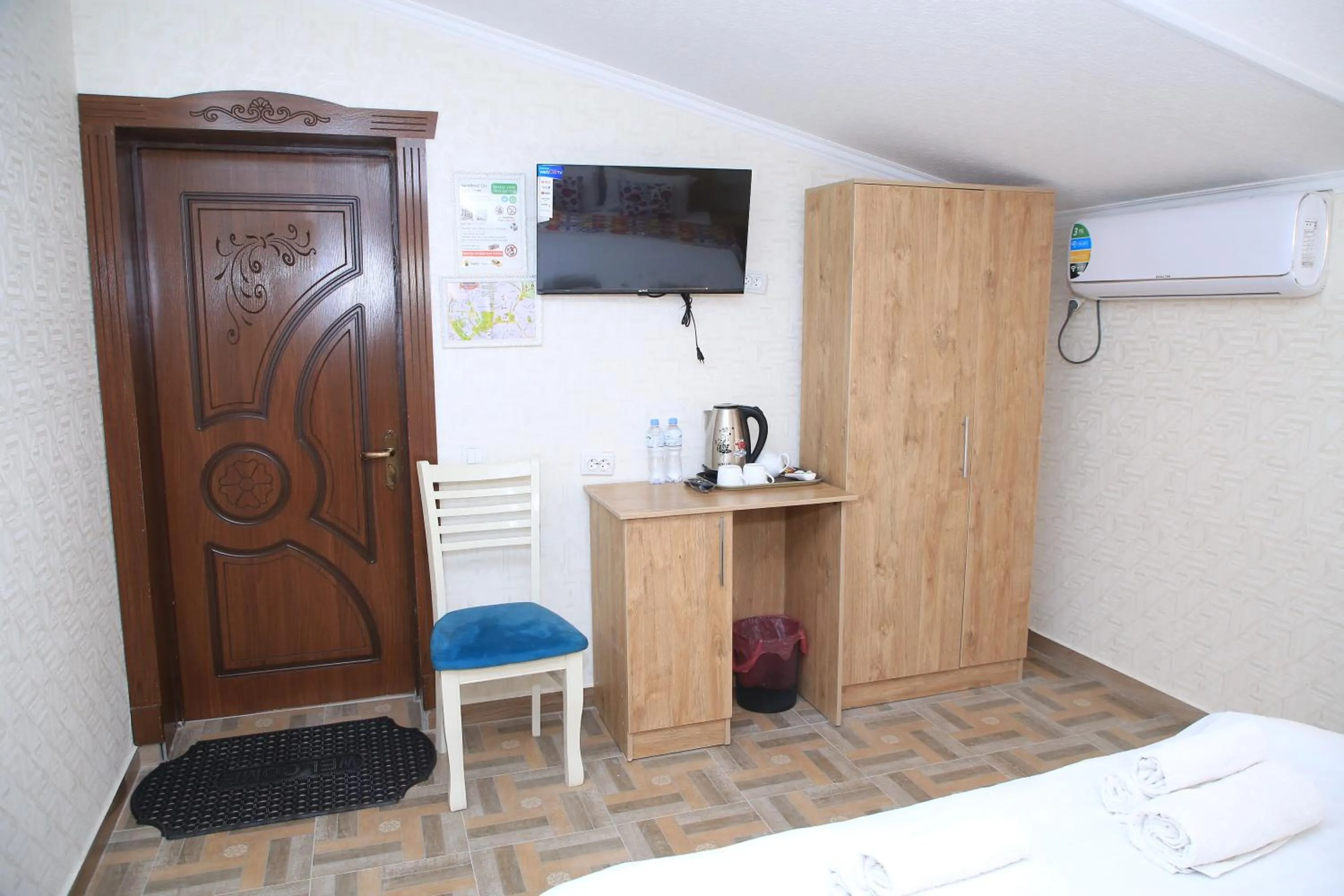 Bed in Samarkand City Center Hotel