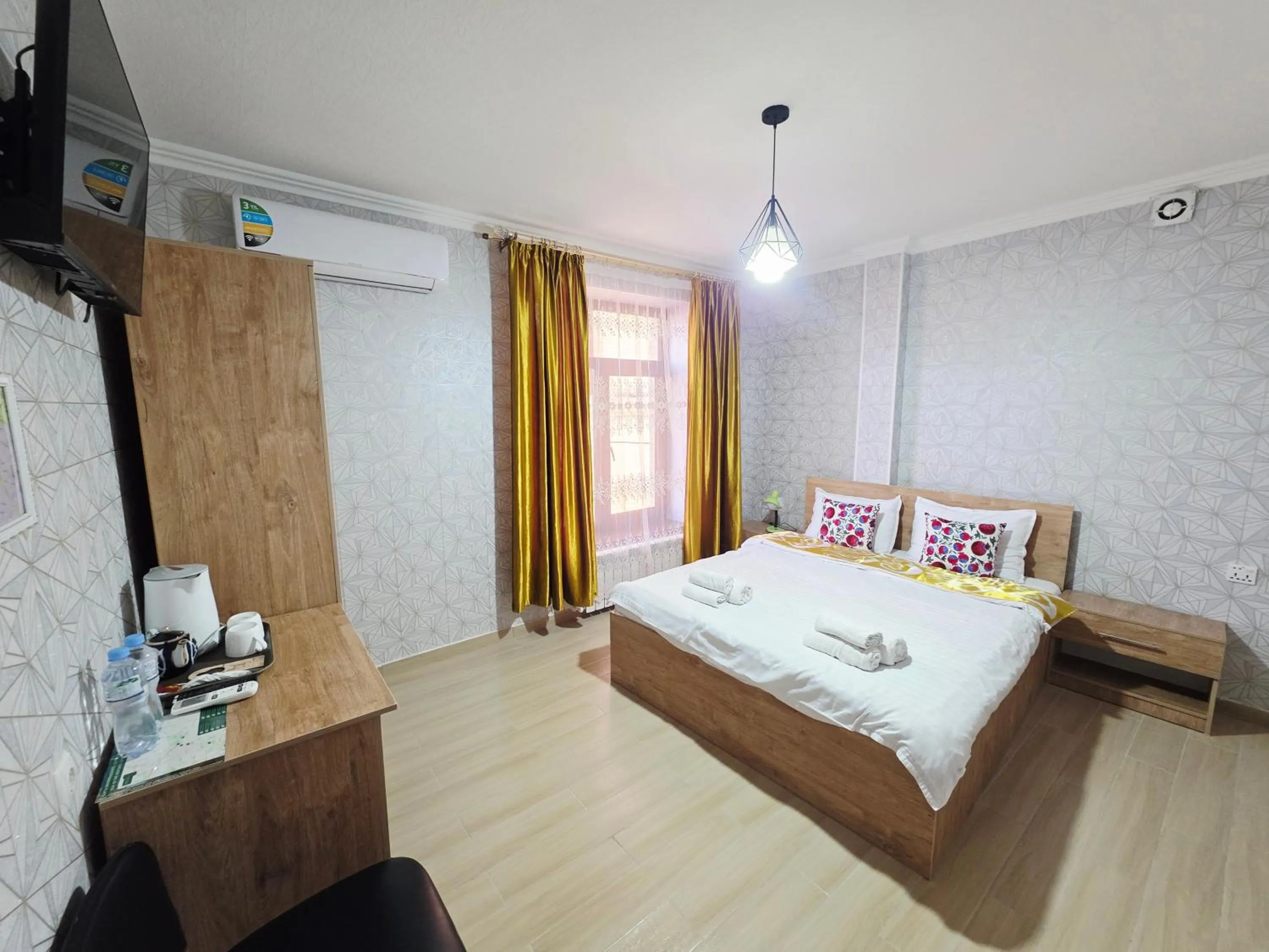 Bed in Samarkand City Center Hotel