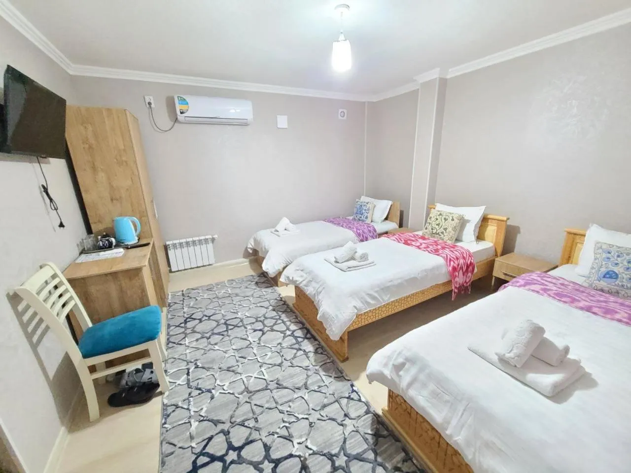 Bedroom, Bed in Samarkand City Center Hotel