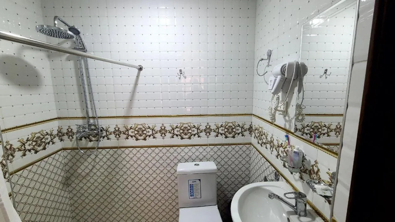 Shower in Samarkand City Center Hotel