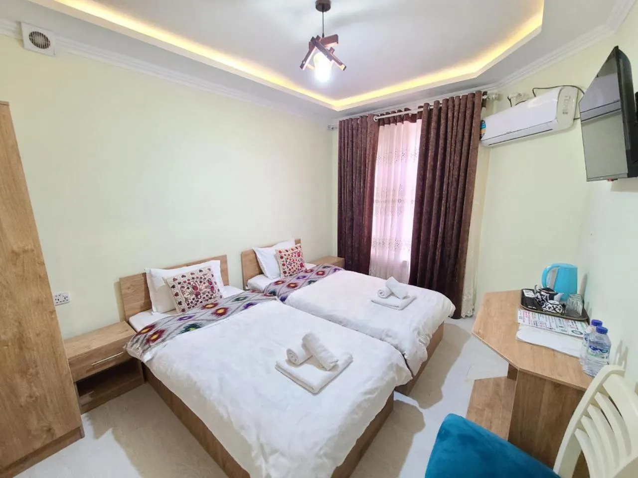 Bedroom, Bed in Samarkand City Center Hotel